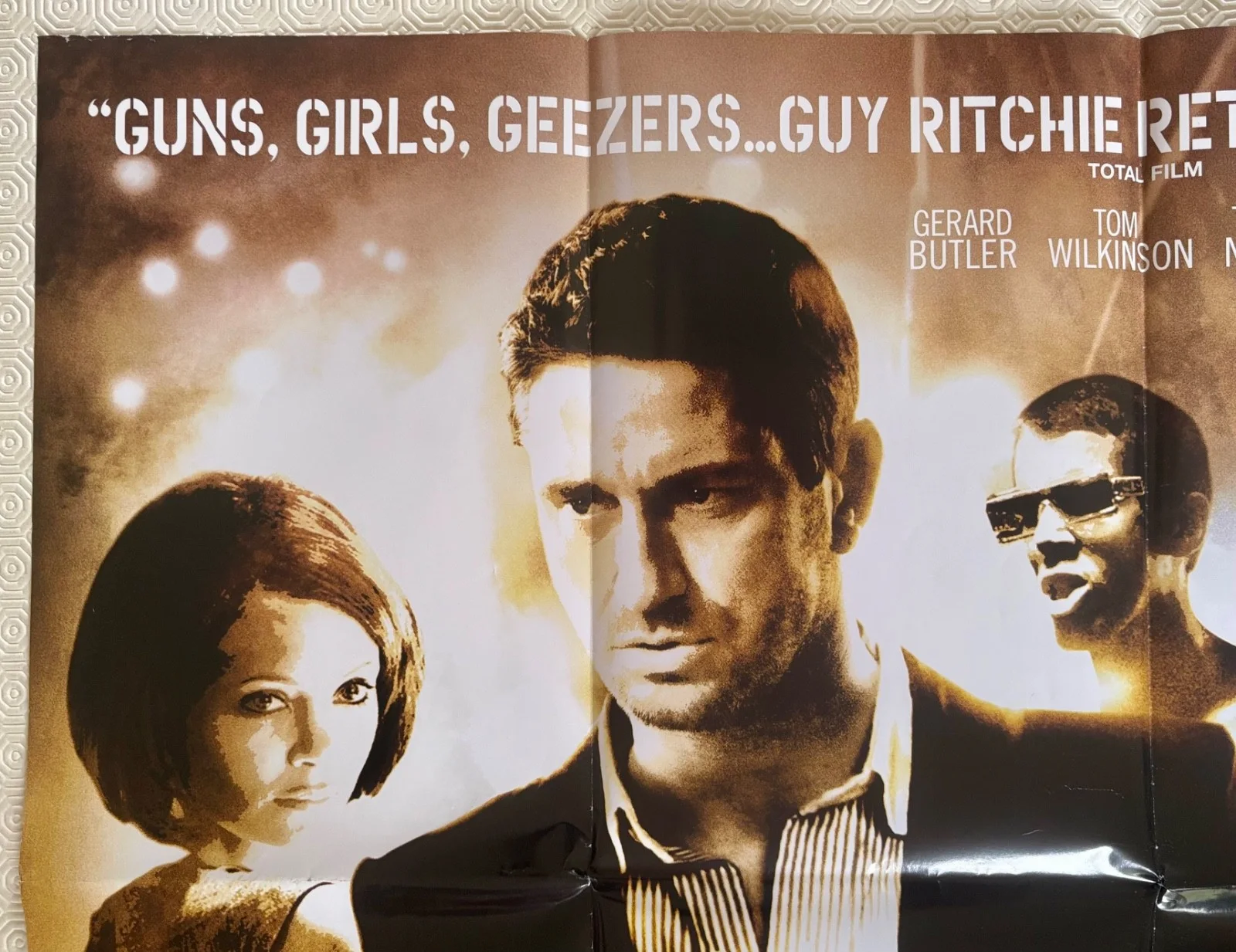 RocknRolla original 2008 DS Quad Poster Guy Ritchie Gerard Butler Idris Elba, изображение 5