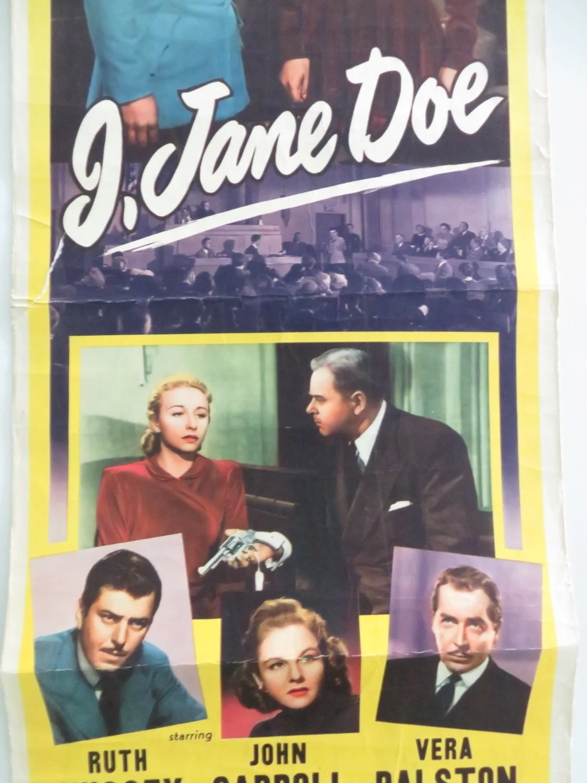 I, Jane Doe US Insert Poster Ruth Hussey John Carroll 1948, image 3