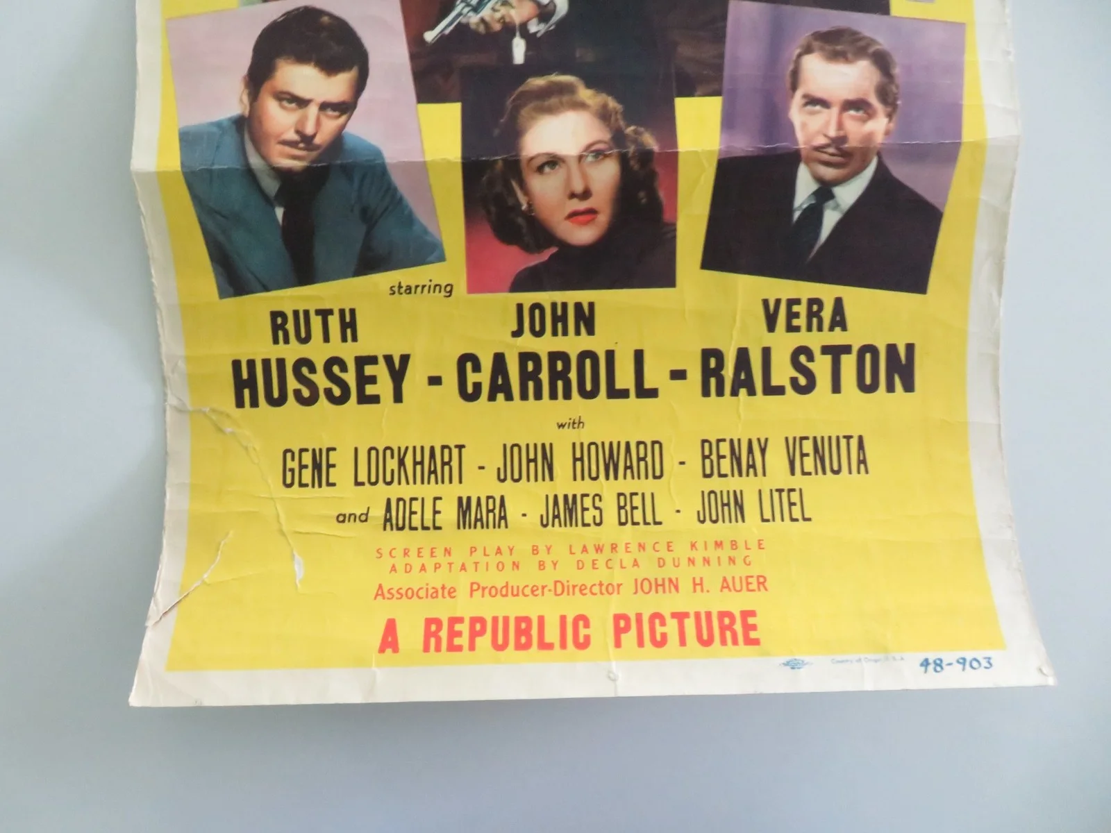I, Jane Doe US Insert Poster Ruth Hussey John Carroll 1948, image 4