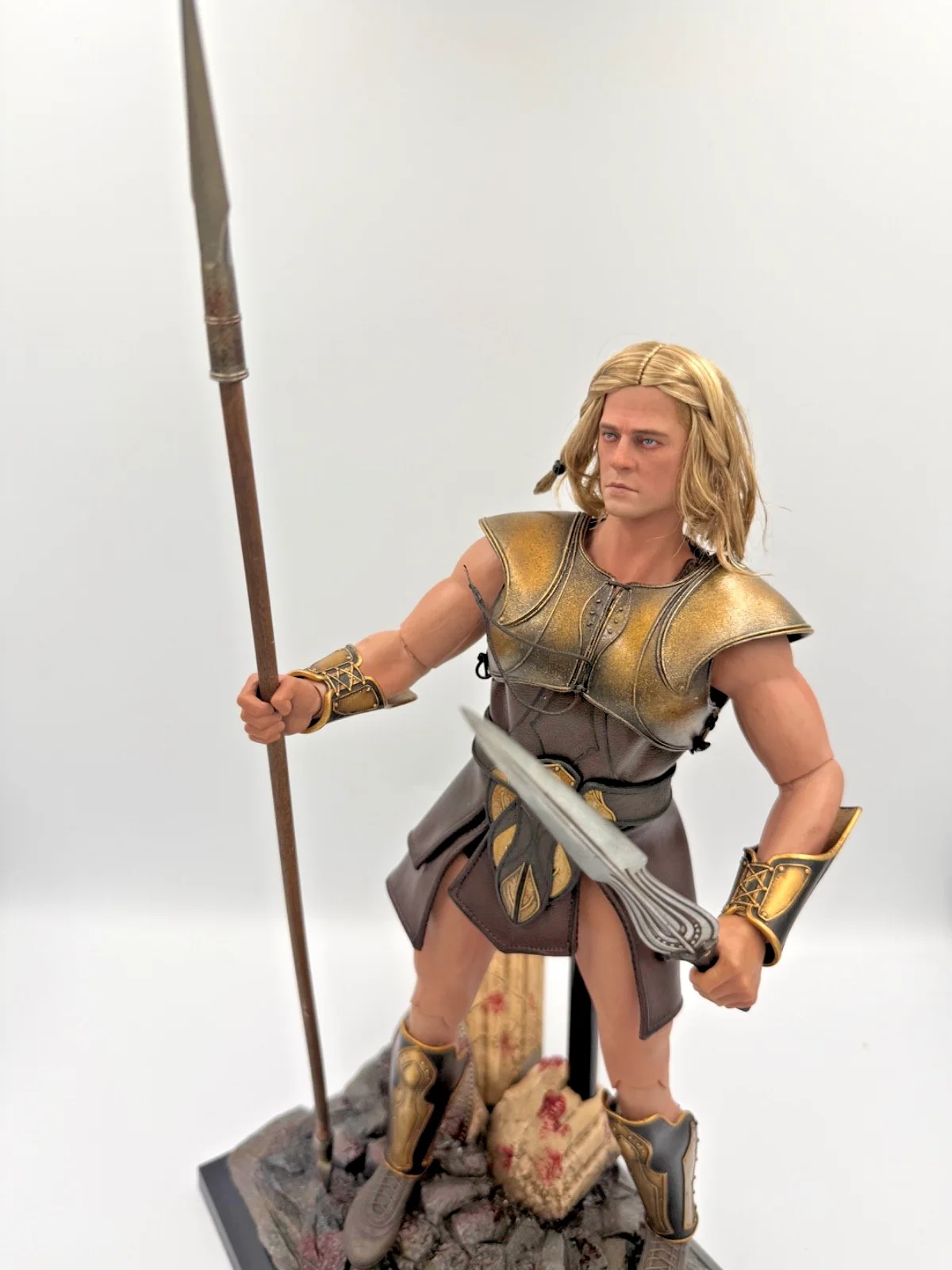 Haoyutoys HHMODEL Achilles Brad Pitt Troy 1/6 scale figure HH18048 12 inch, изображение 4
