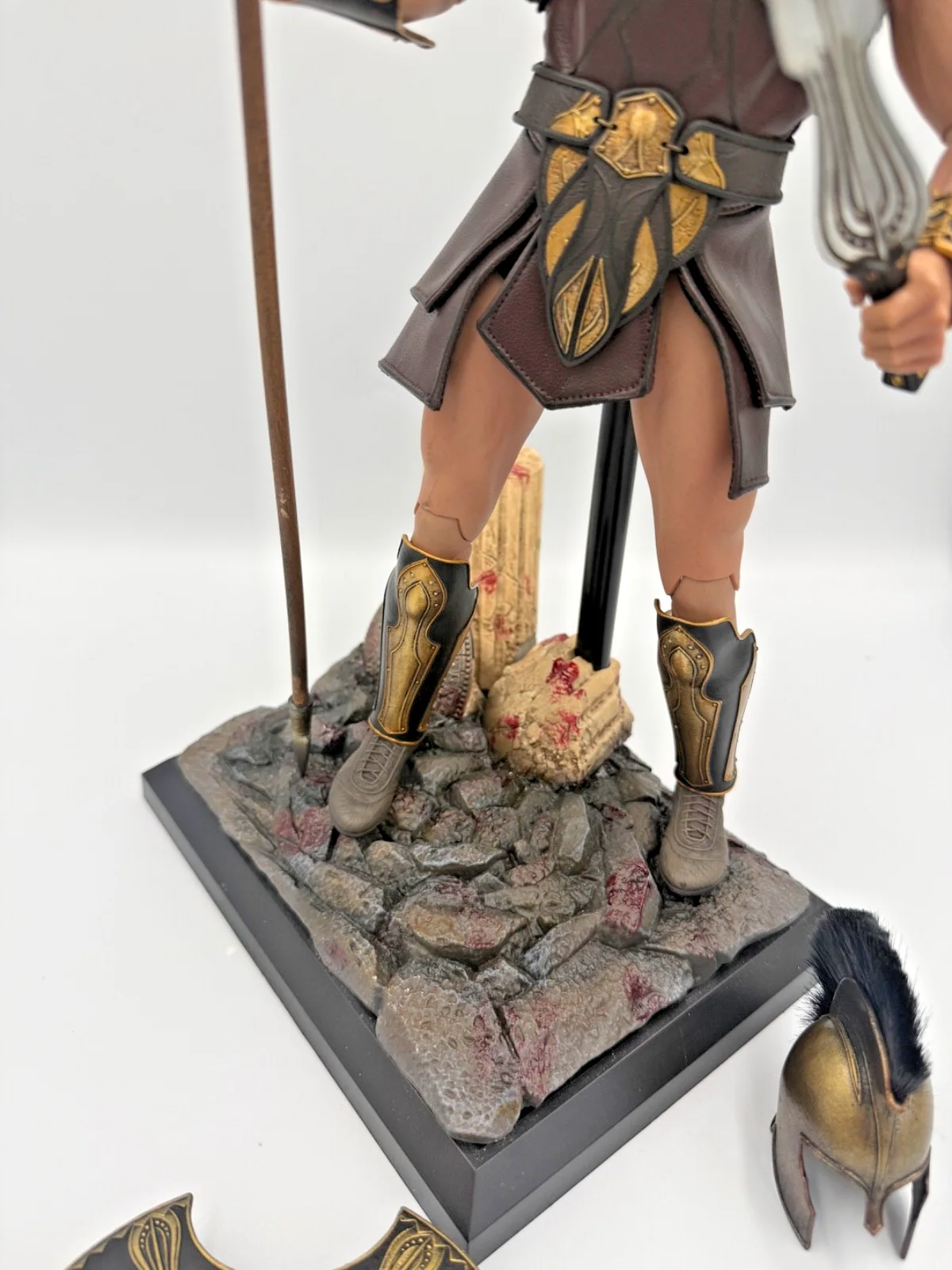 Haoyutoys HHMODEL Achilles Brad Pitt Troy 1/6 scale figure HH18048 12 inch, изображение 5