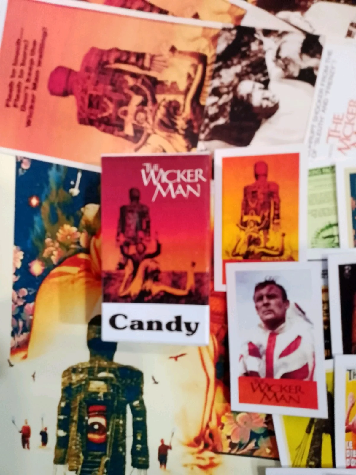 The Wicker Man 1973. 46 Mini-Art Cards & Box/12 Lobbymarkers/4 A4 Art Posters., изображение 2