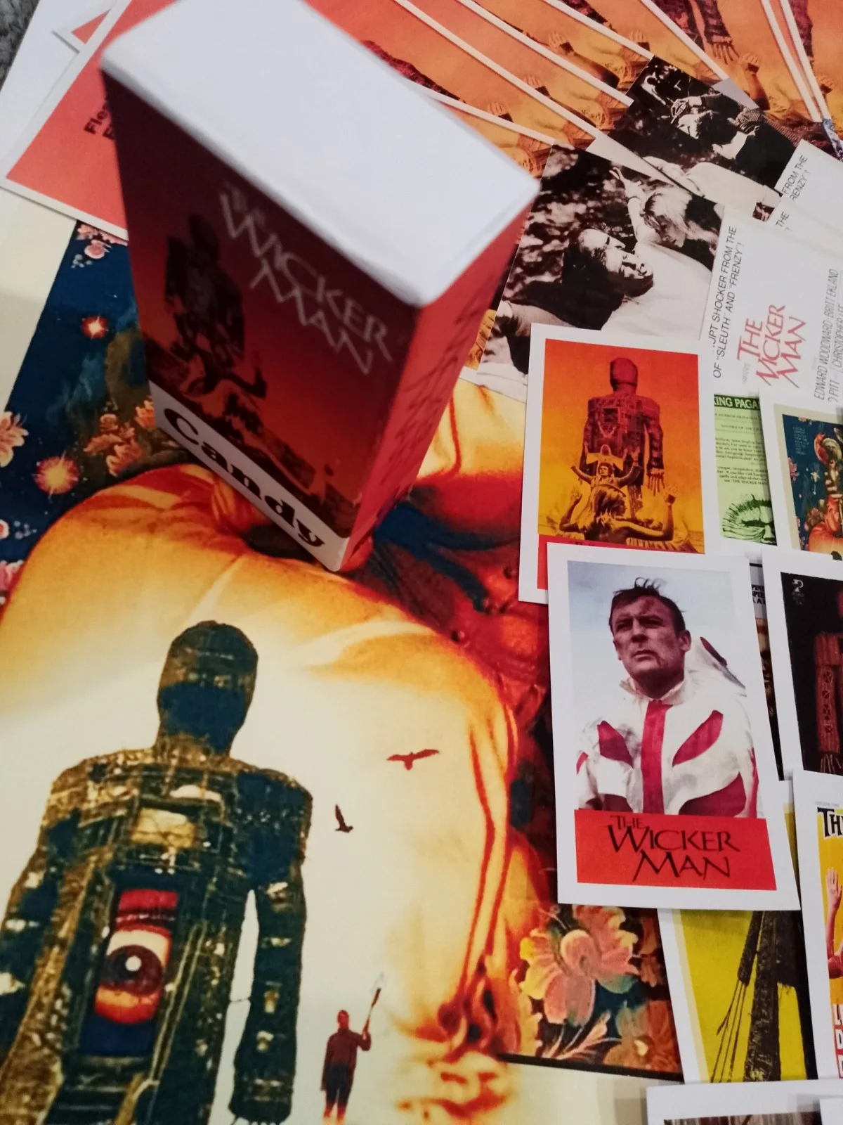 The Wicker Man 1973. 46 Mini-Art Cards & Box/12 Lobbymarkers/4 A4 Art Posters., изображение 4
