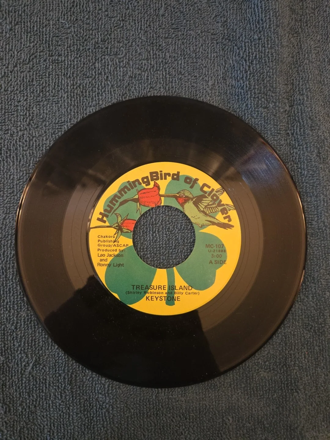 Jim Bailey — Vinyl 45 "Love Is Gonna Live Here" By Keystone Signed By Jim Bailey & Others, image 3