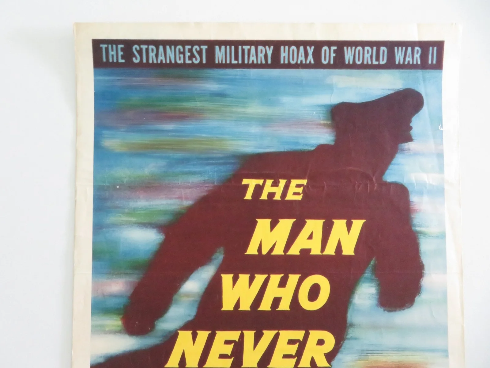 The Man Who Never Was US Insert Poster Clifton Webb Gloria Grahame 1956, изображение 2
