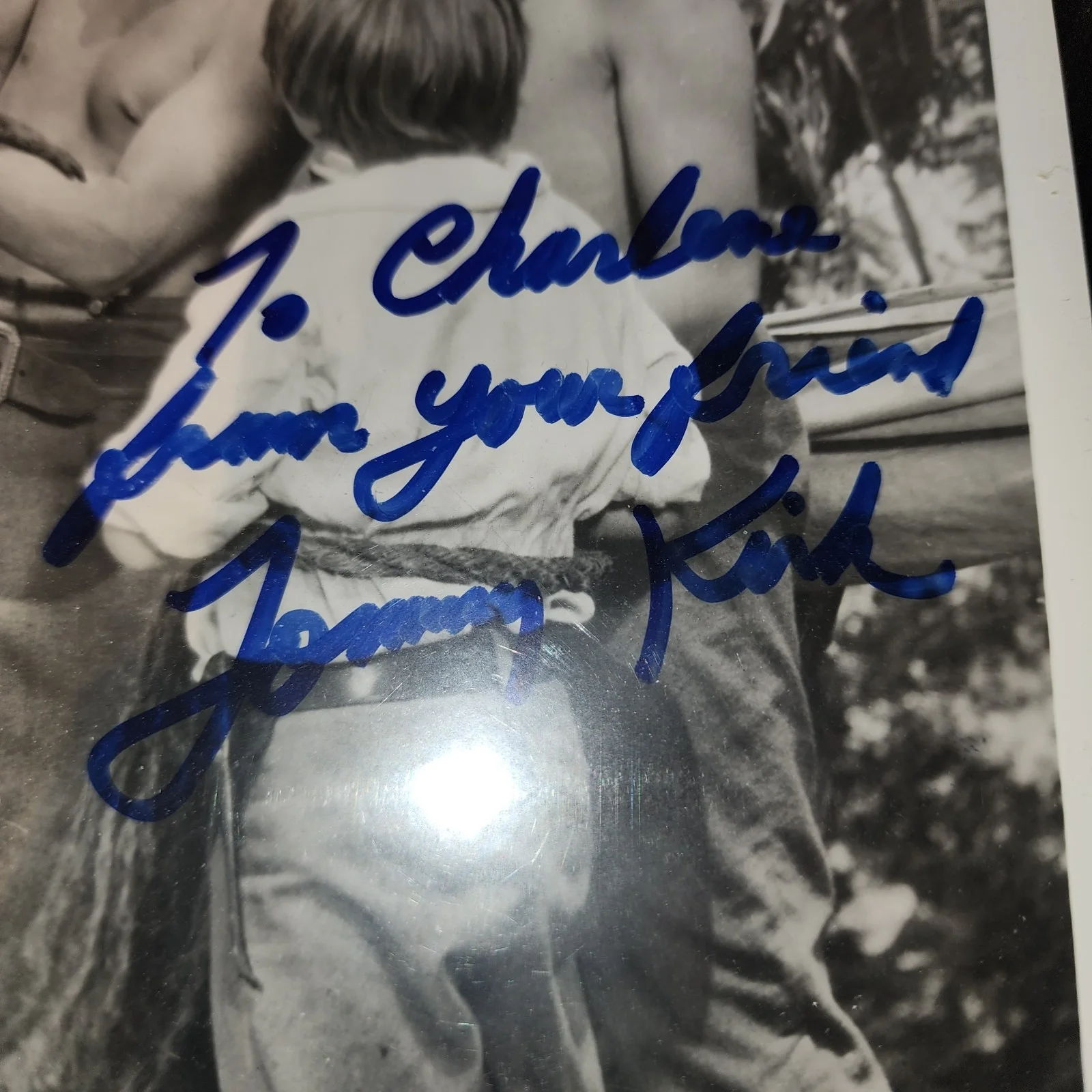 Disney Tommy Kirk autographed 8x10 photograph from "Swiss Family Robinson", изображение 2