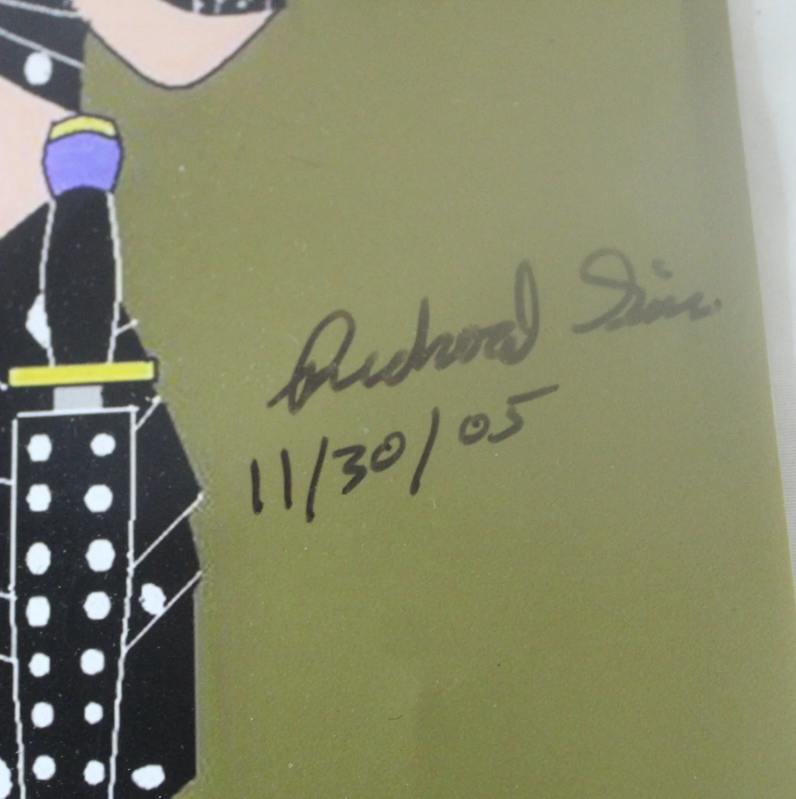 Hudson Leick — Xena Warrior Princess Hudson Leick Signed Autographed Richard Sims Art Work 2005, изображение 4