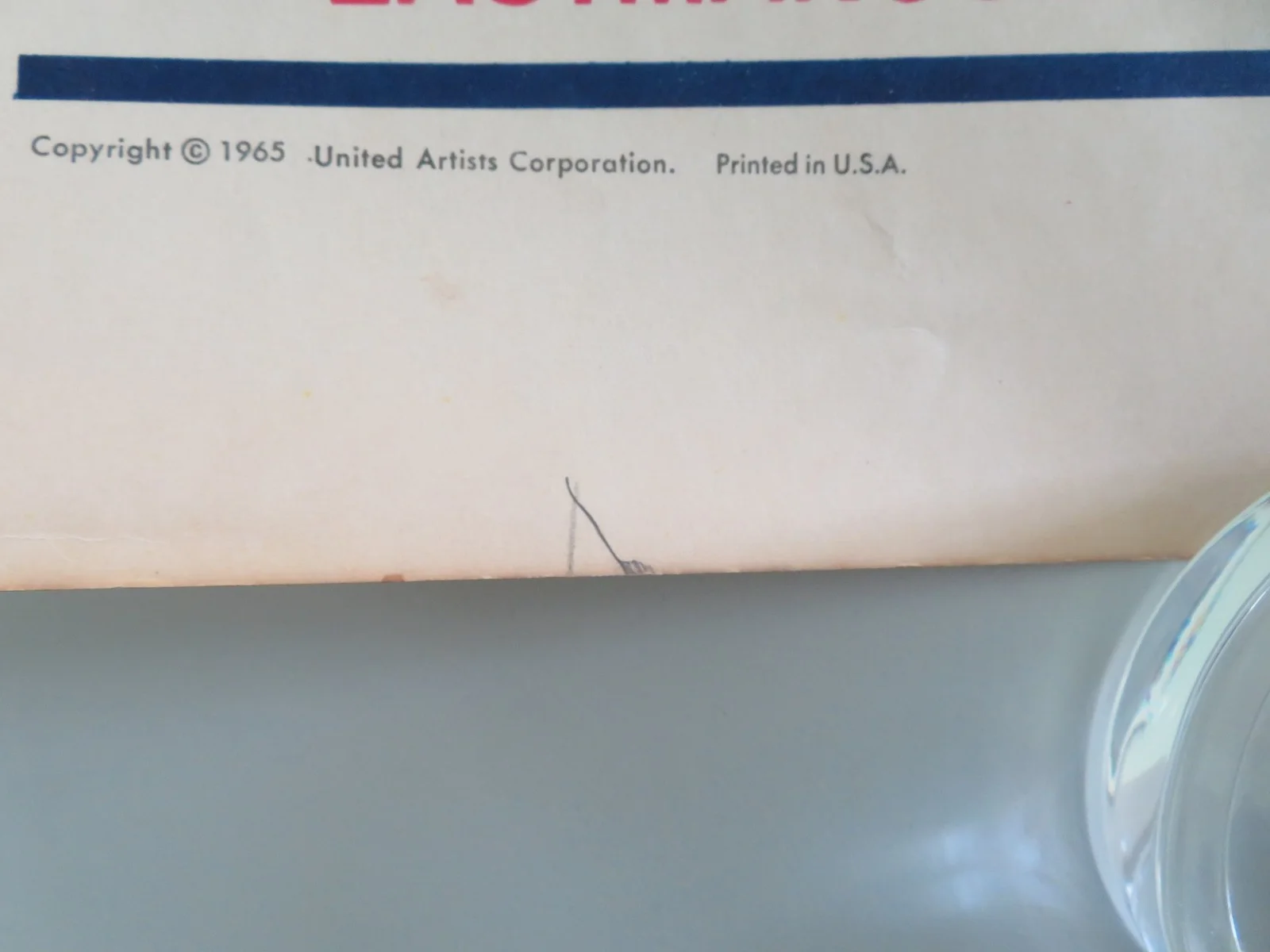 Masquerade US Insert Poster Cliff Robertson Jack Hawkins 1965, image 5