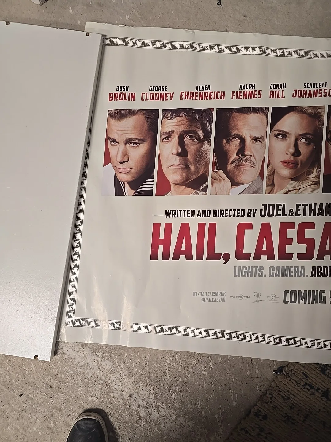 Hail Caesar -Original Cinema Uk Quad Cinema Poster - 30" X 40" – 2016, image 2