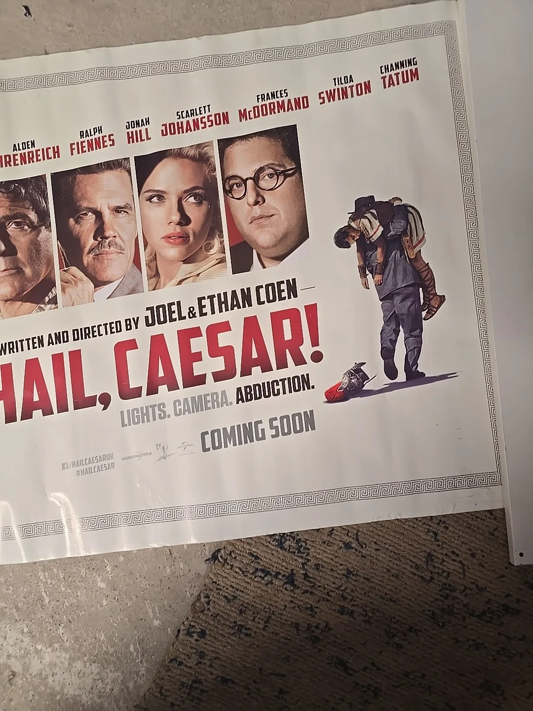 Hail Caesar -Original Cinema Uk Quad Cinema Poster - 30" X 40" – 2016, image 3