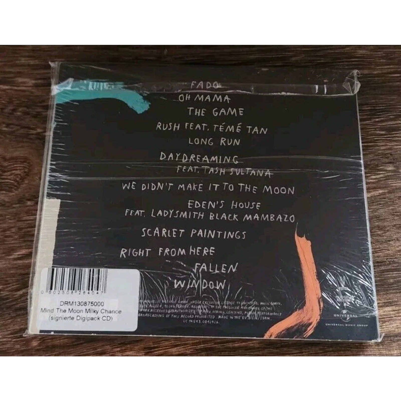 Milky Chance Mind The Moon HAND SIGNED CD Gold Signatures, image 3