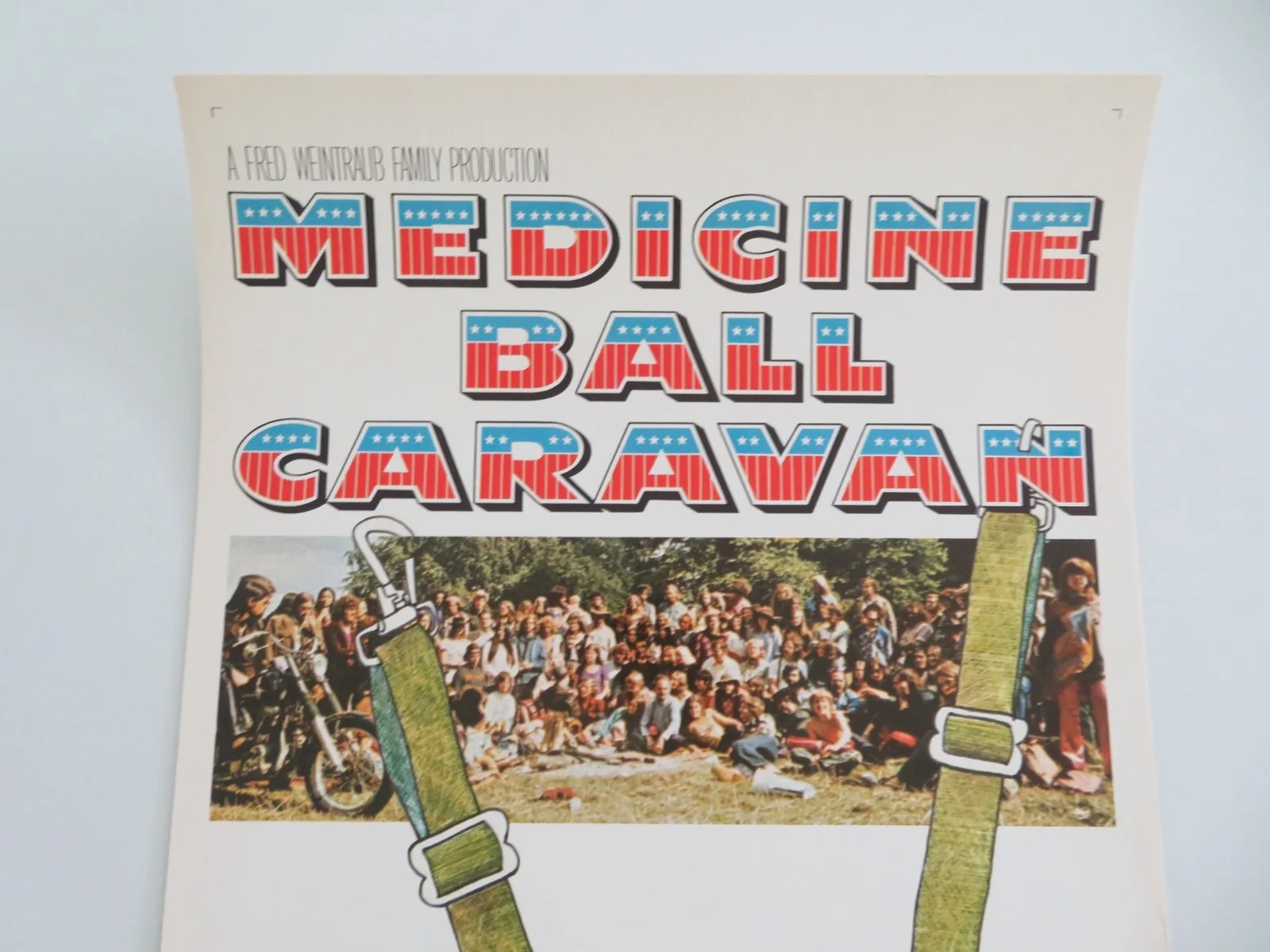 Medicine Ball Caravan US Insert Poster Alice Cooper B.B. King 1971, image 2
