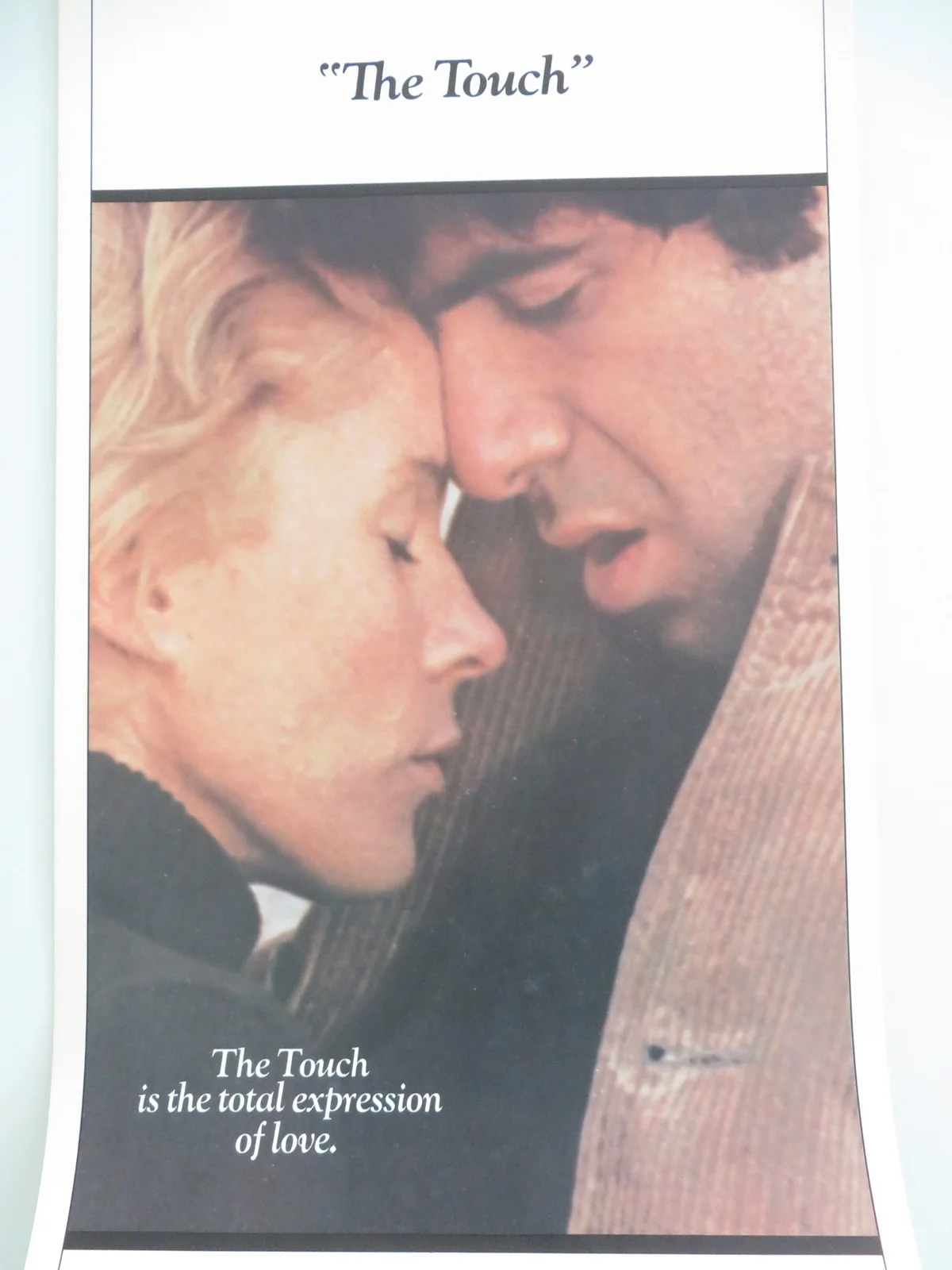 The Touch US Insert Poster Elliott Gould Bibi Andersson Max Von Sydow 1971, image 3