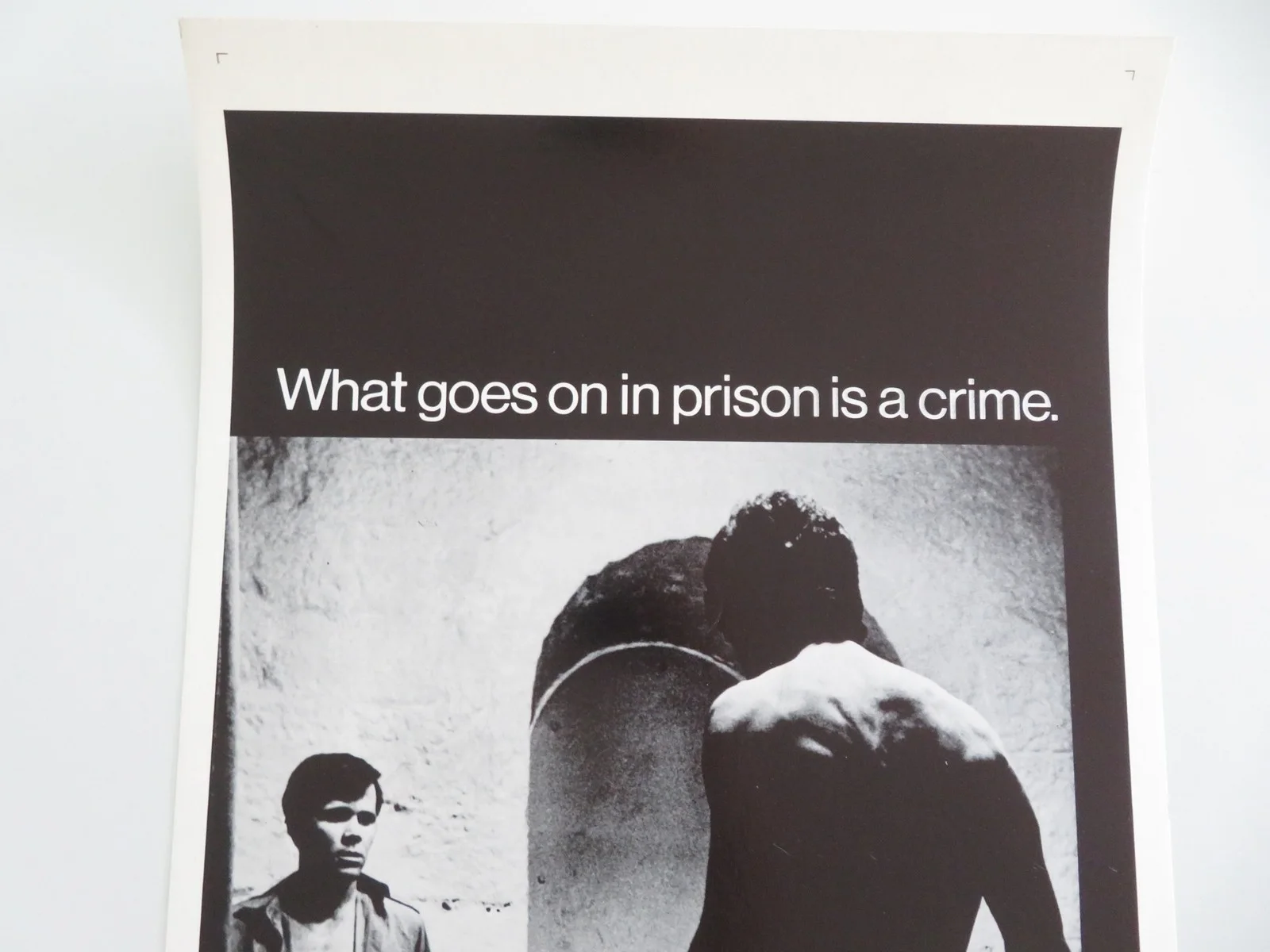 Fortune and Men's Eyes US Insert Poster Wendell Burton Michael Greer 1971, изображение 2