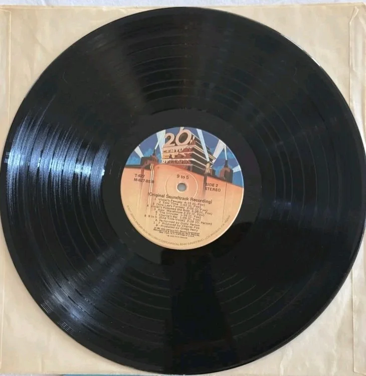 Lily Tomlin Signed 9 to 5 Soundtrack LP Album Record Beckett COA Autograph, изображение 4