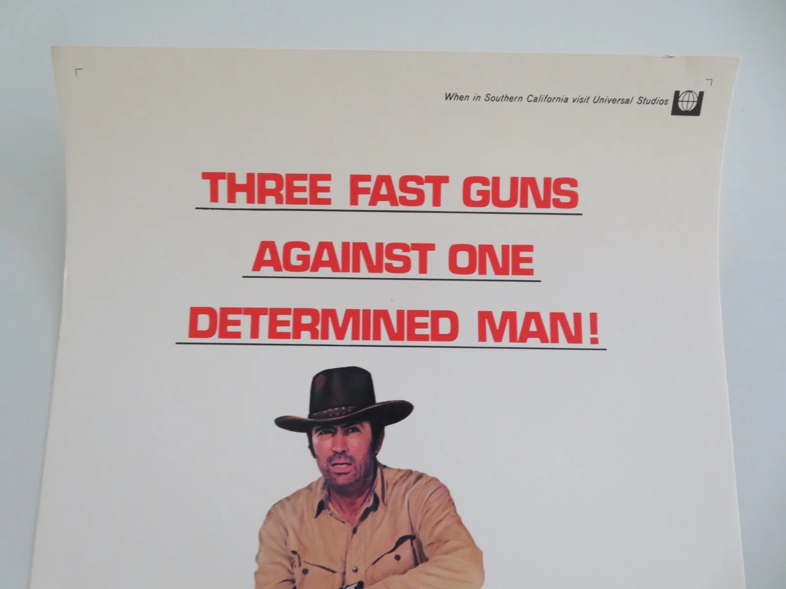 Shoot Out US Insert Poster Gregory Peck Patricia Quinn 1971, image 2