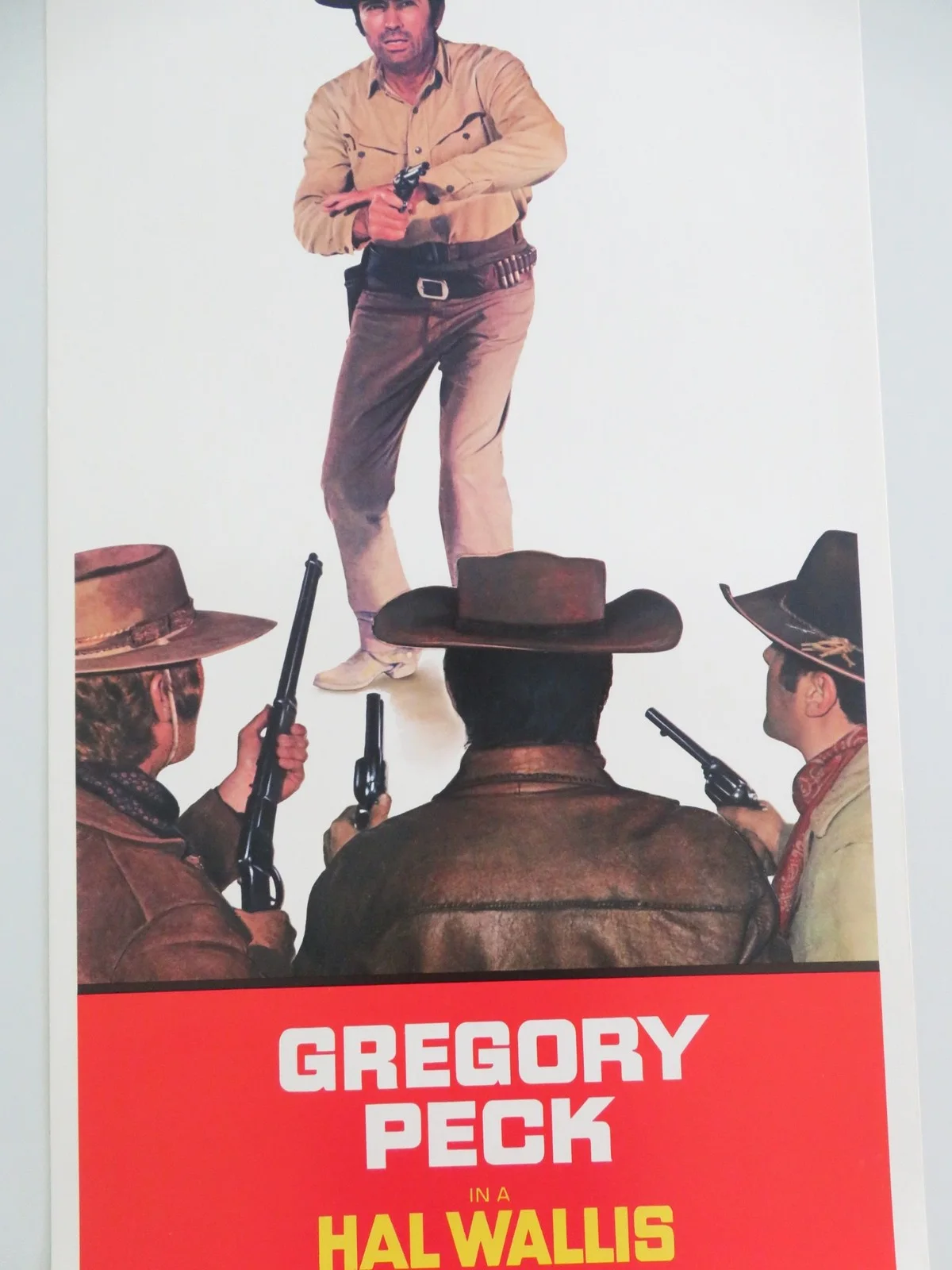 Shoot Out US Insert Poster Gregory Peck Patricia Quinn 1971, image 3