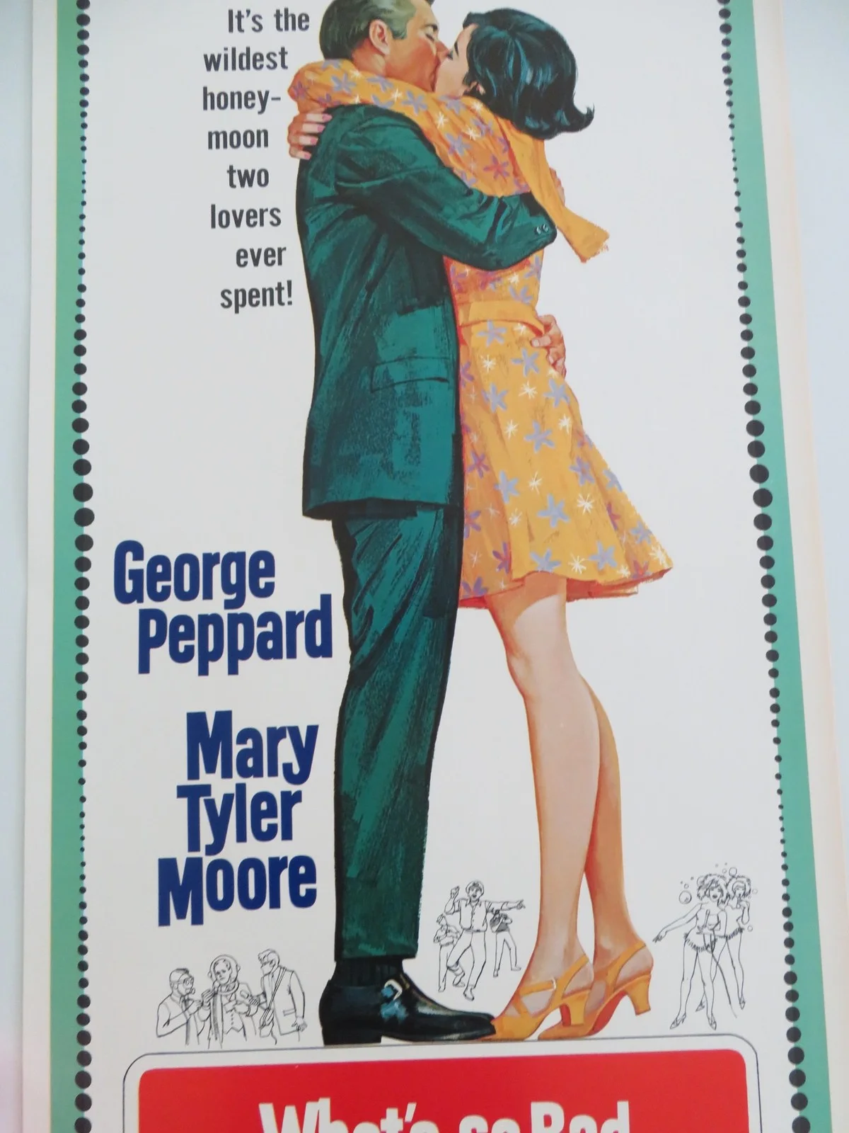 What's So Bad About Feeling Good? US Insert Poster George Peppard 1968, image 3