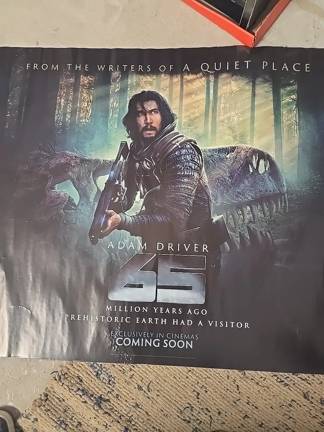 Cinema Poster 65 2023 (Quad) Adam Driver Chloe Coleman Ariana Greenblatt, image 2