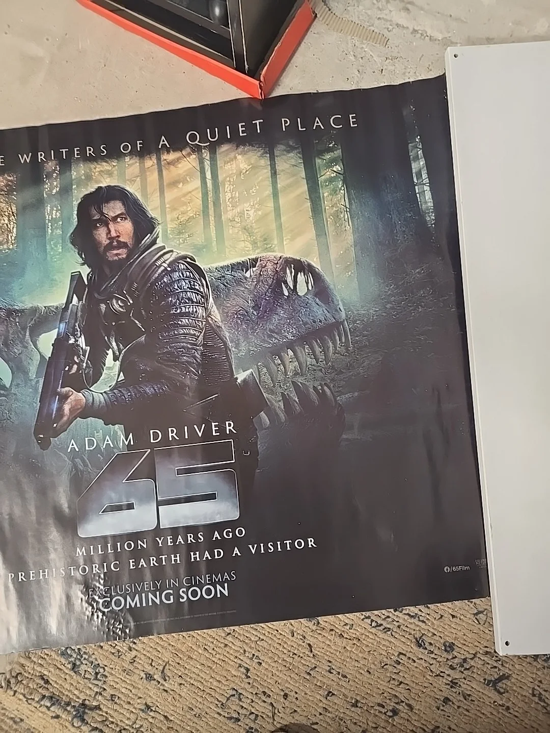 Cinema Poster 65 2023 (Quad) Adam Driver Chloe Coleman Ariana Greenblatt, image 3