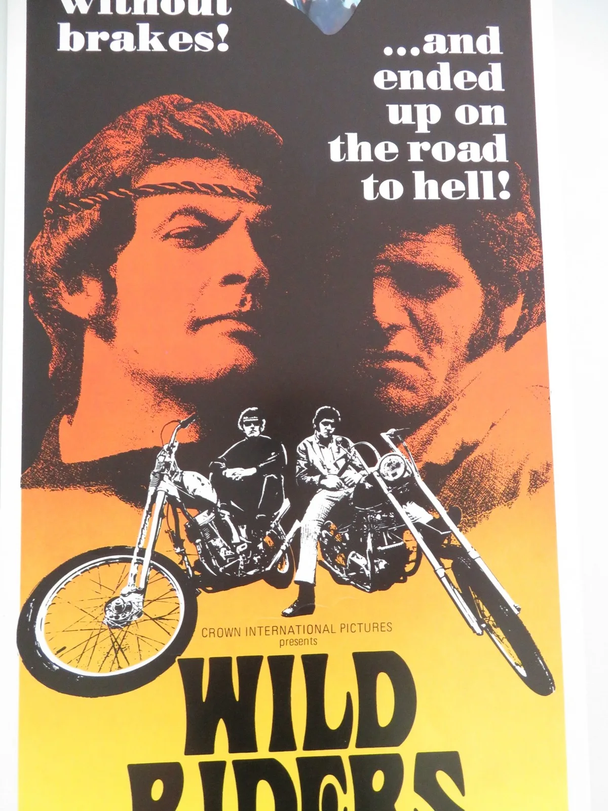 Wild Riders US Insert Poster Alex Rocco Elizabeth Knowles 1971, image 3
