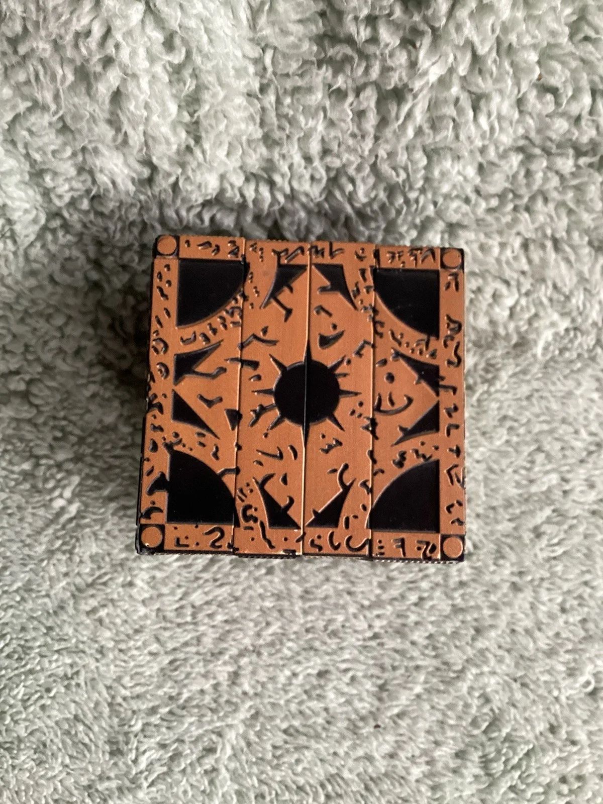 Hellraiser Cube Puzzle Box Lock Figure Toys Lament Configuration Display Movie, image 2