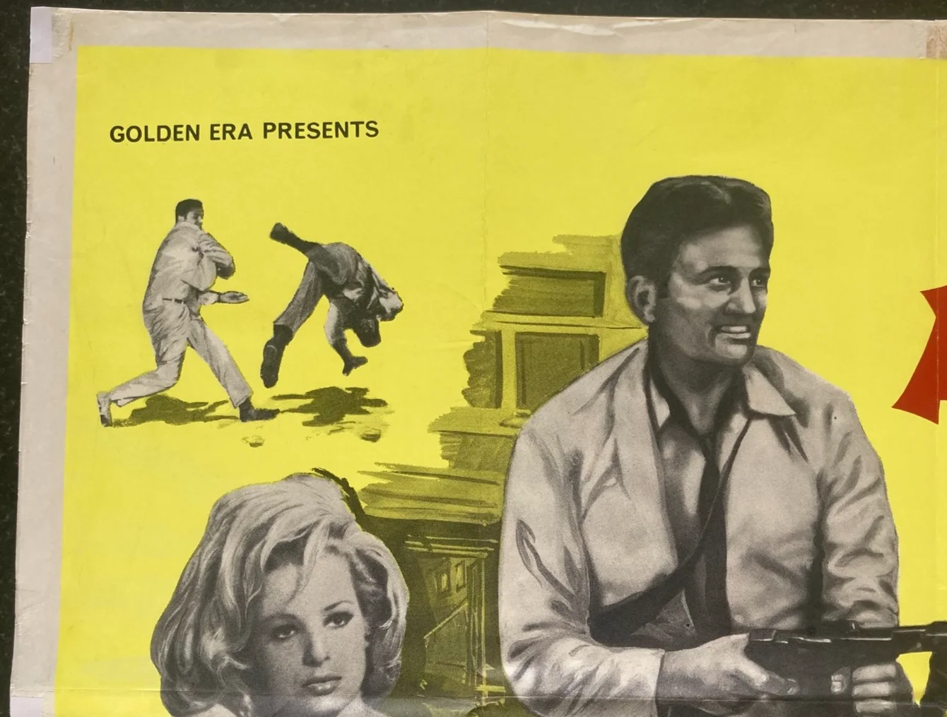 AN ORCHID FOR THE TIGER 1966 Original Cinema UK Quad Movie POSTER Margaret Lee, изображение 5