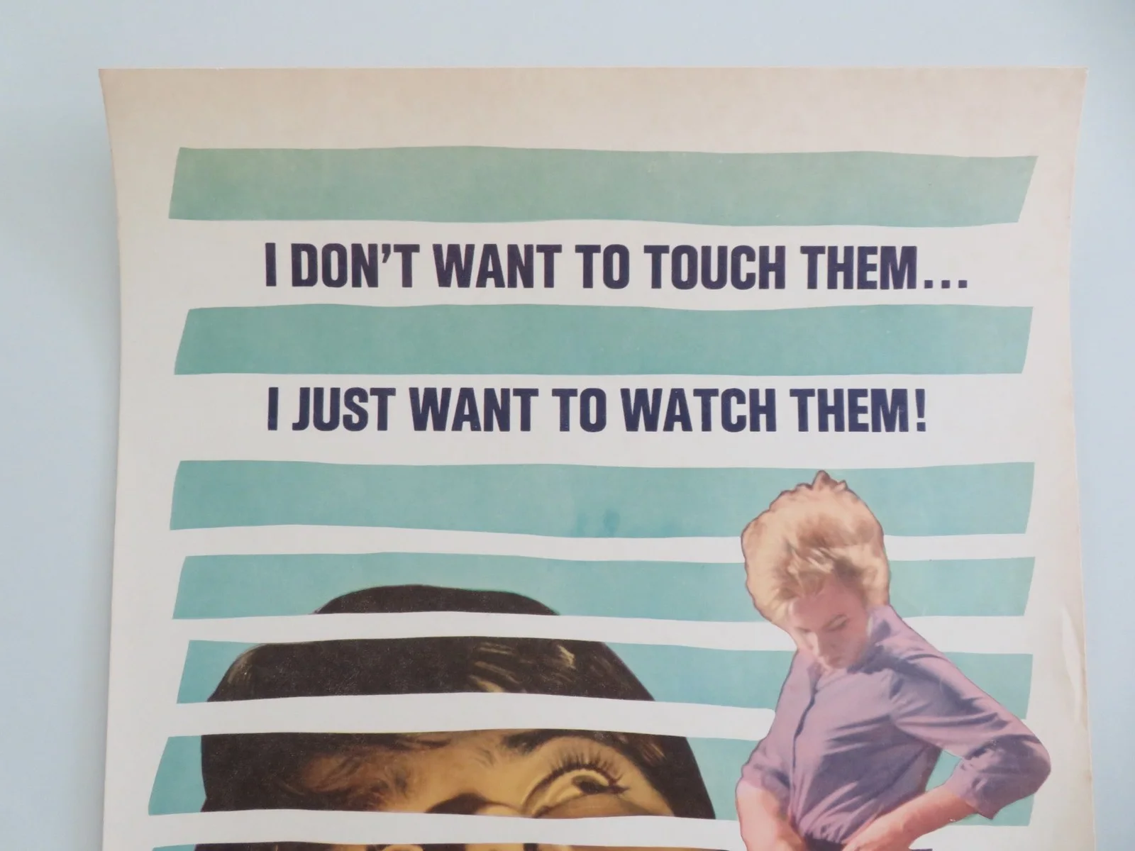 Strange Compulsion US Insert Poster Soloman Sturges Helen Melene 1964, image 2