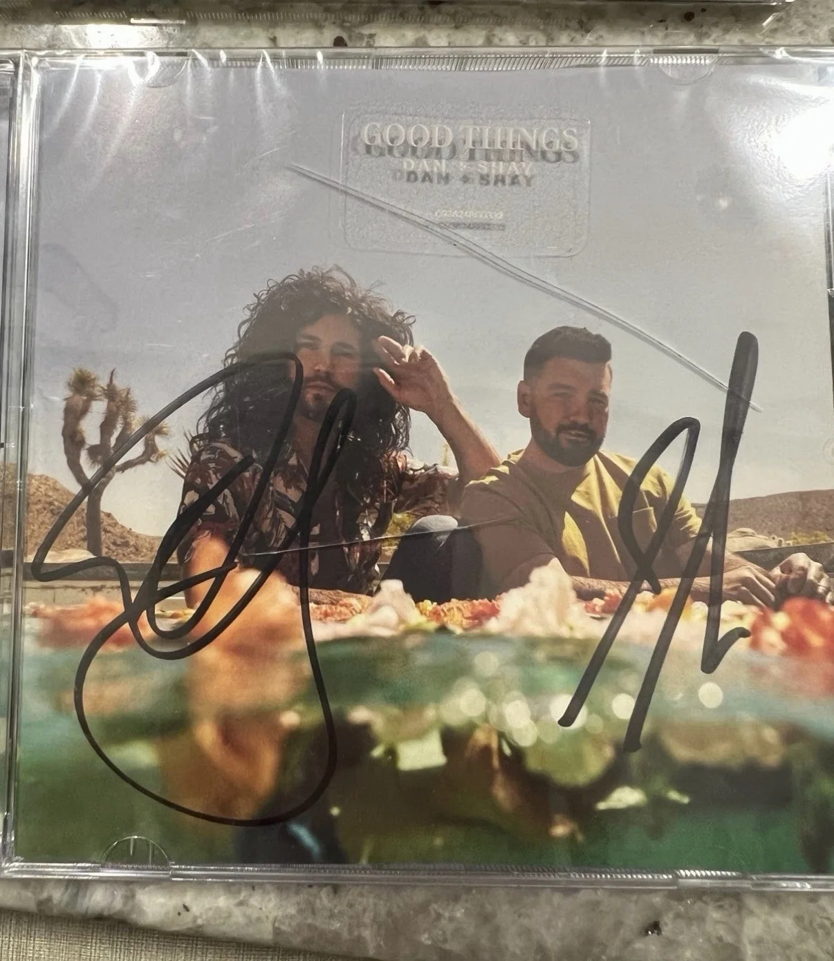 Dan + Shay Good Things Signed Original Autographed CD Music Memorabilia, image 2