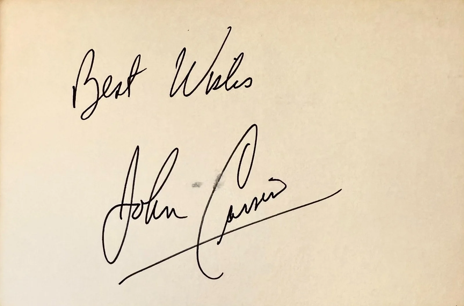 John Cassisi — JOHN CASSISI Signed Autographed 4x 6 INDEX CARD The Kentucky Fried Movie FISH, изображение 3