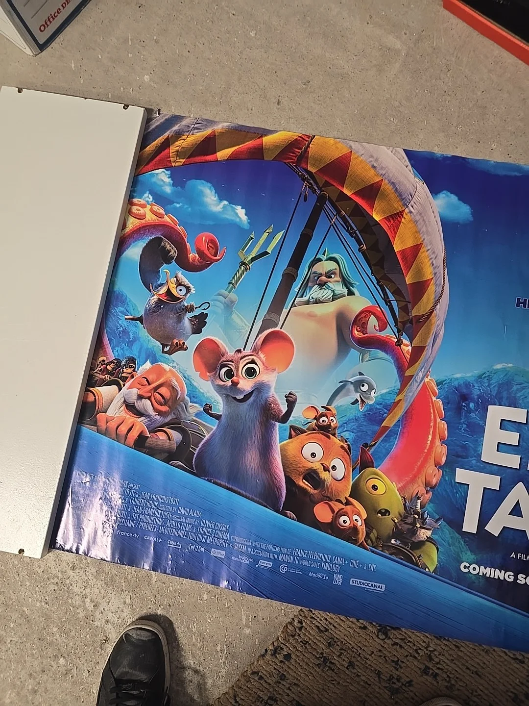 Epic Tails Original Cinema UK Quad Movie Poster, изображение 3