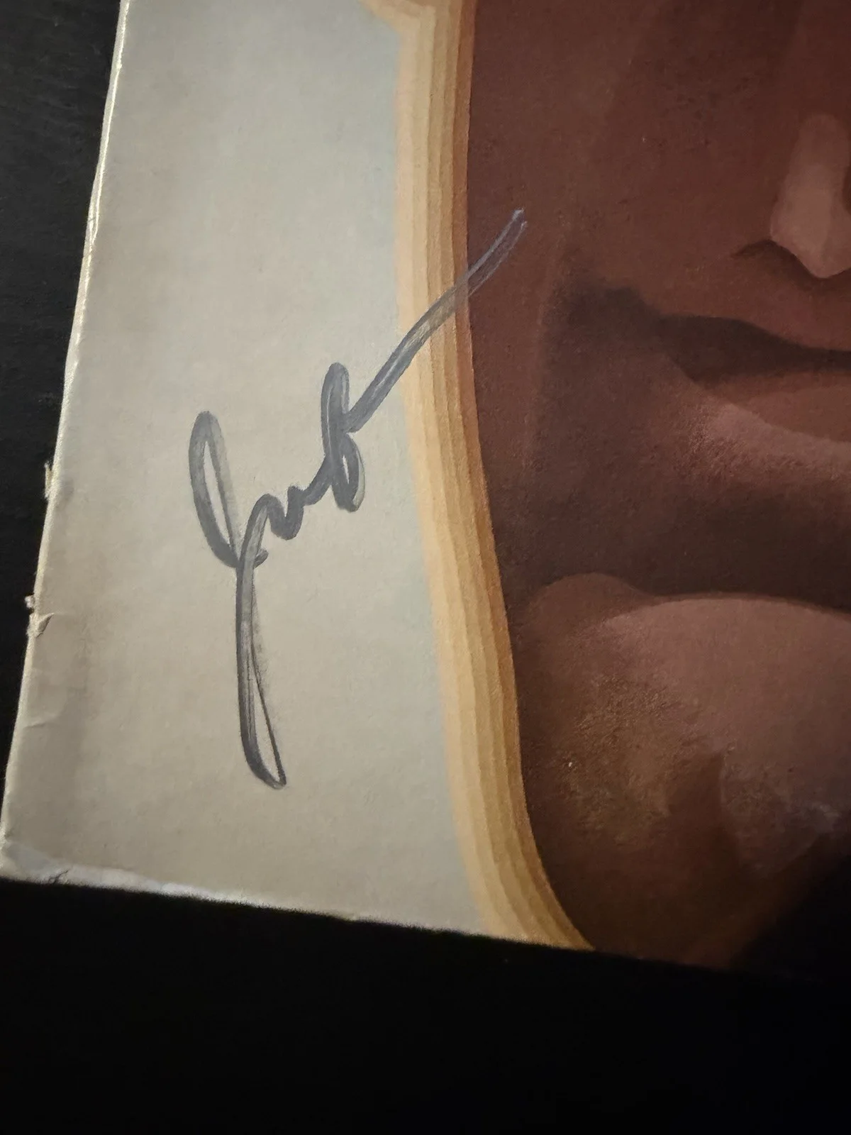 Jack Jones Signed Jack Jones Sings Michael Legrand LP Autographed RIP, image 2