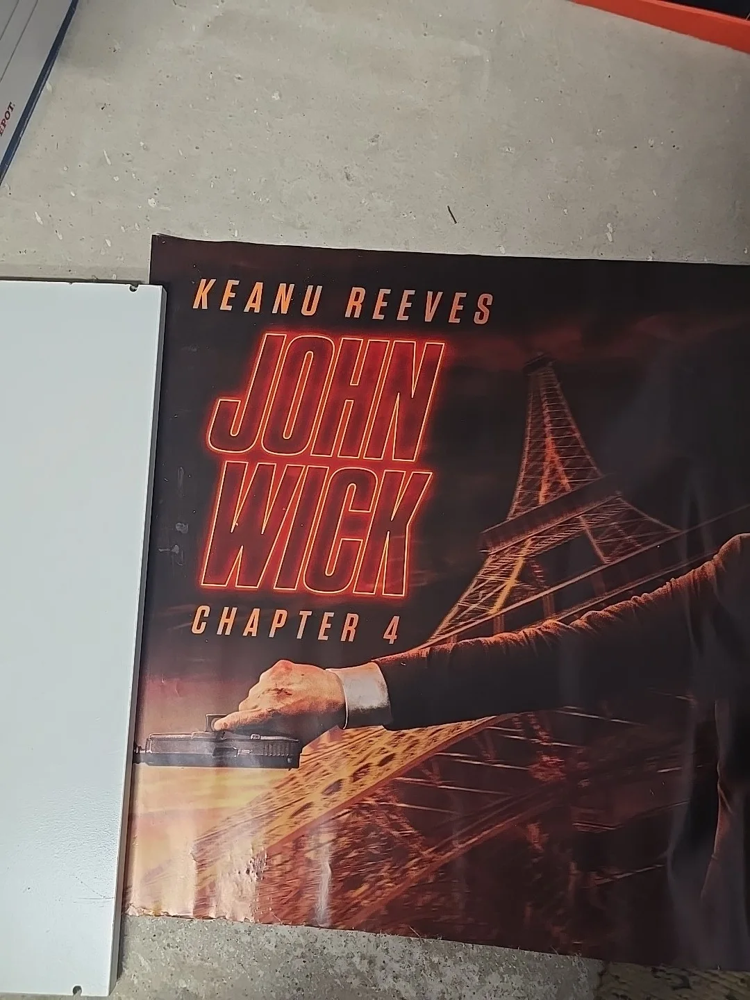 JOHN WICK CHAPTER 4 original UK cinema quad poster, image 2