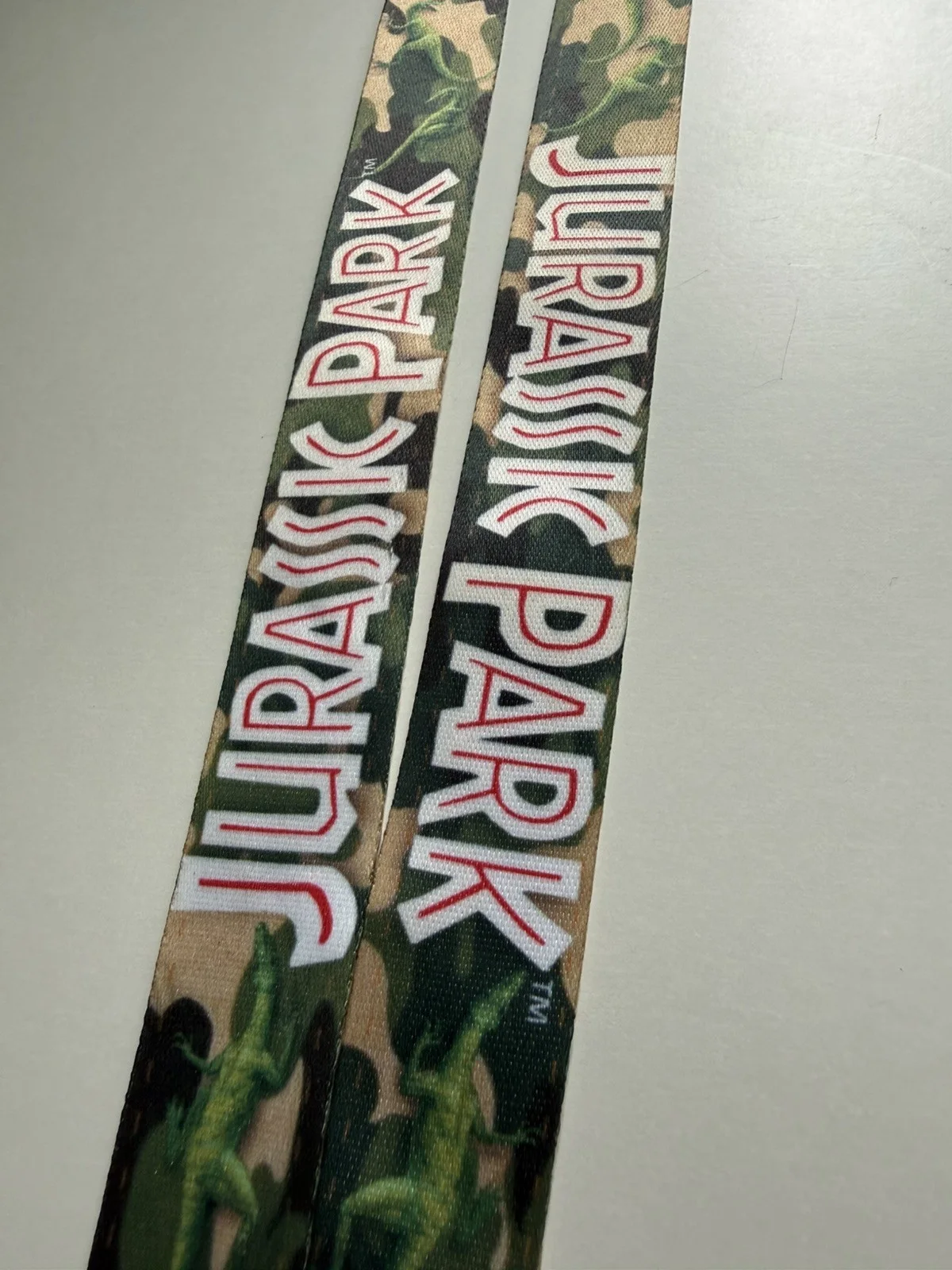 Jurassic Park Universal Studios Lanyard Preloved Collectors Piece, image 2