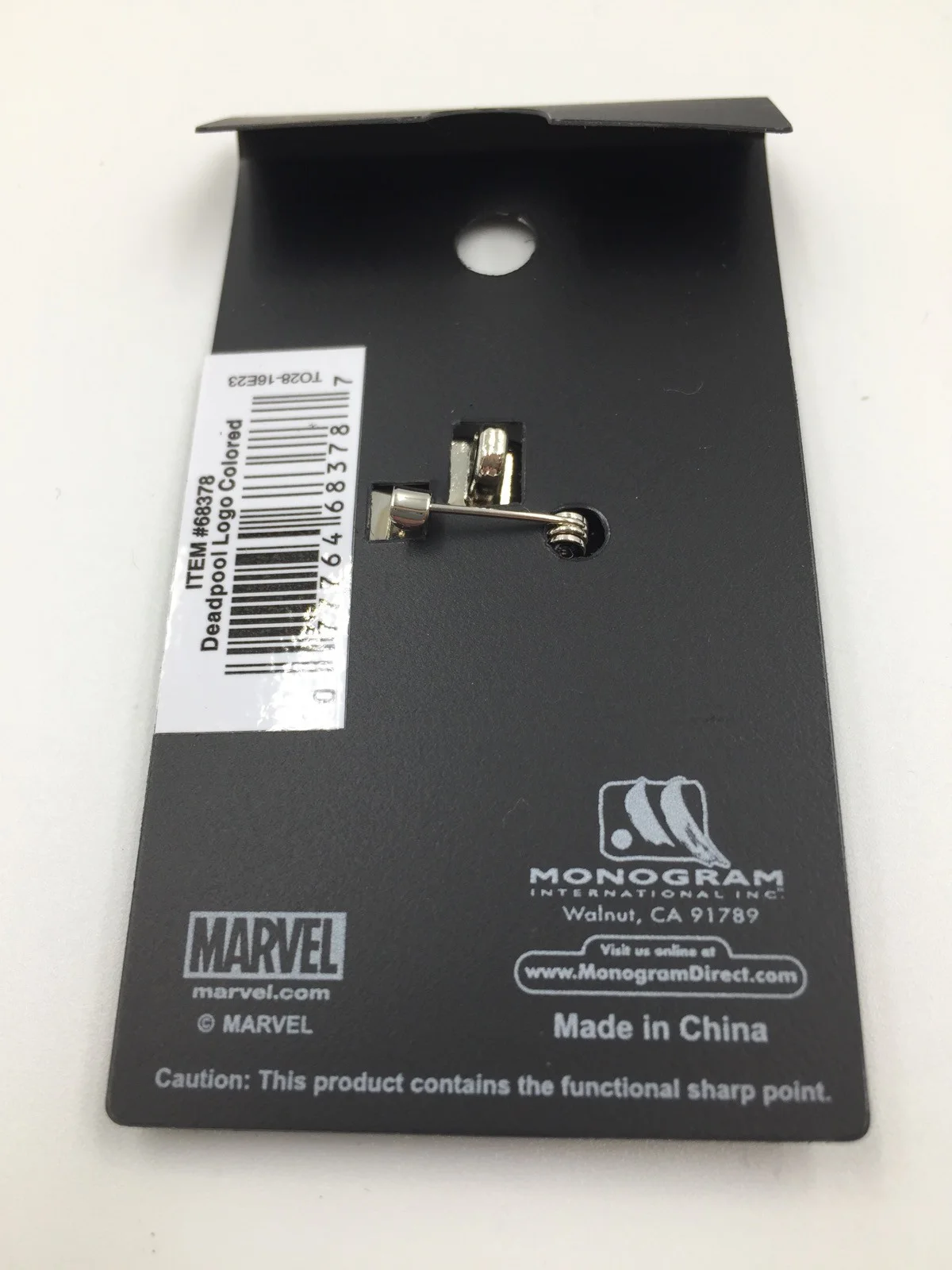 Deadpool Logo Pin Badge • Marvel • Officially Licensed • New, image 2