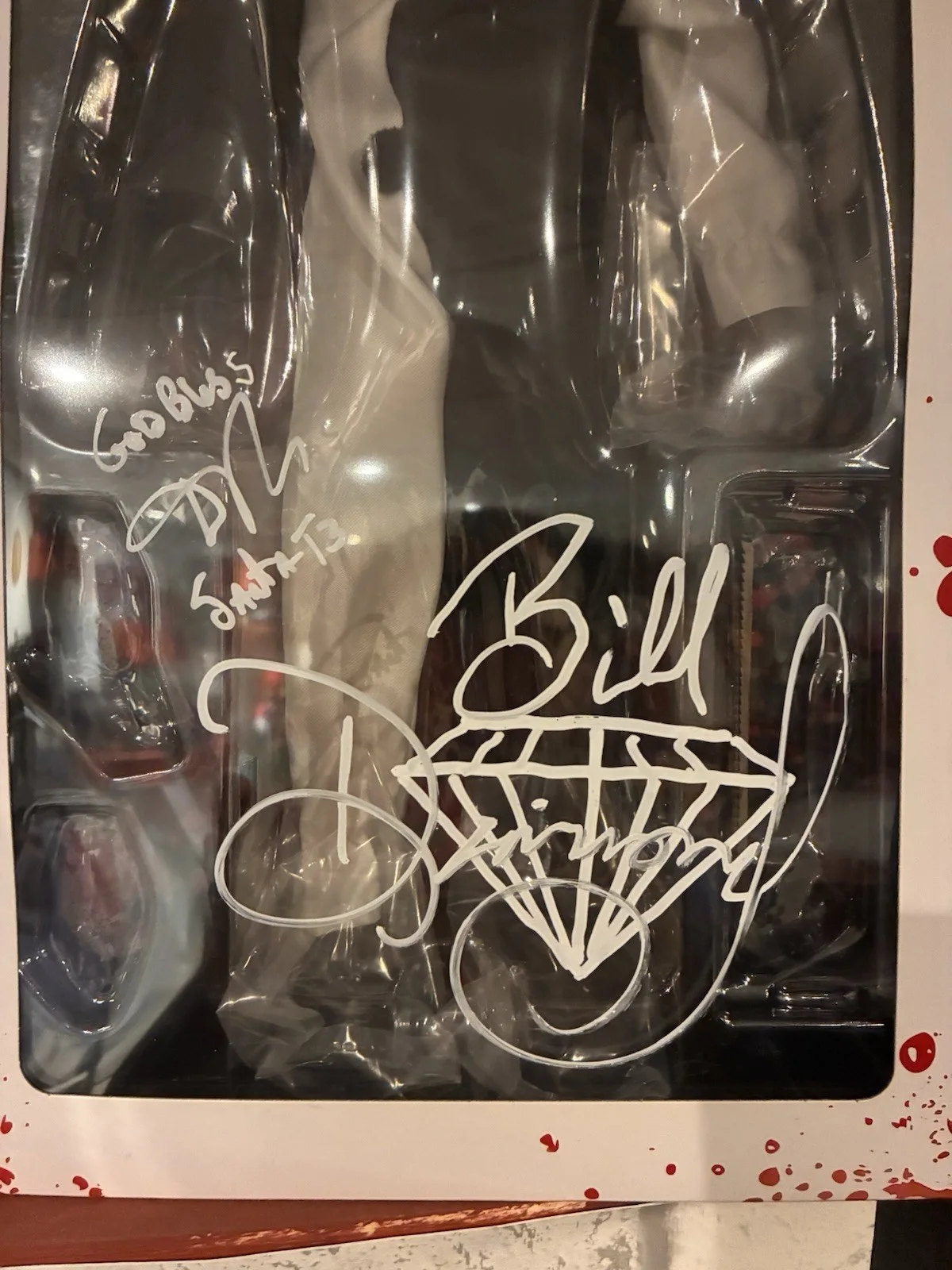 Terrifier Art The Clown Cast Signed Figure, image 3
