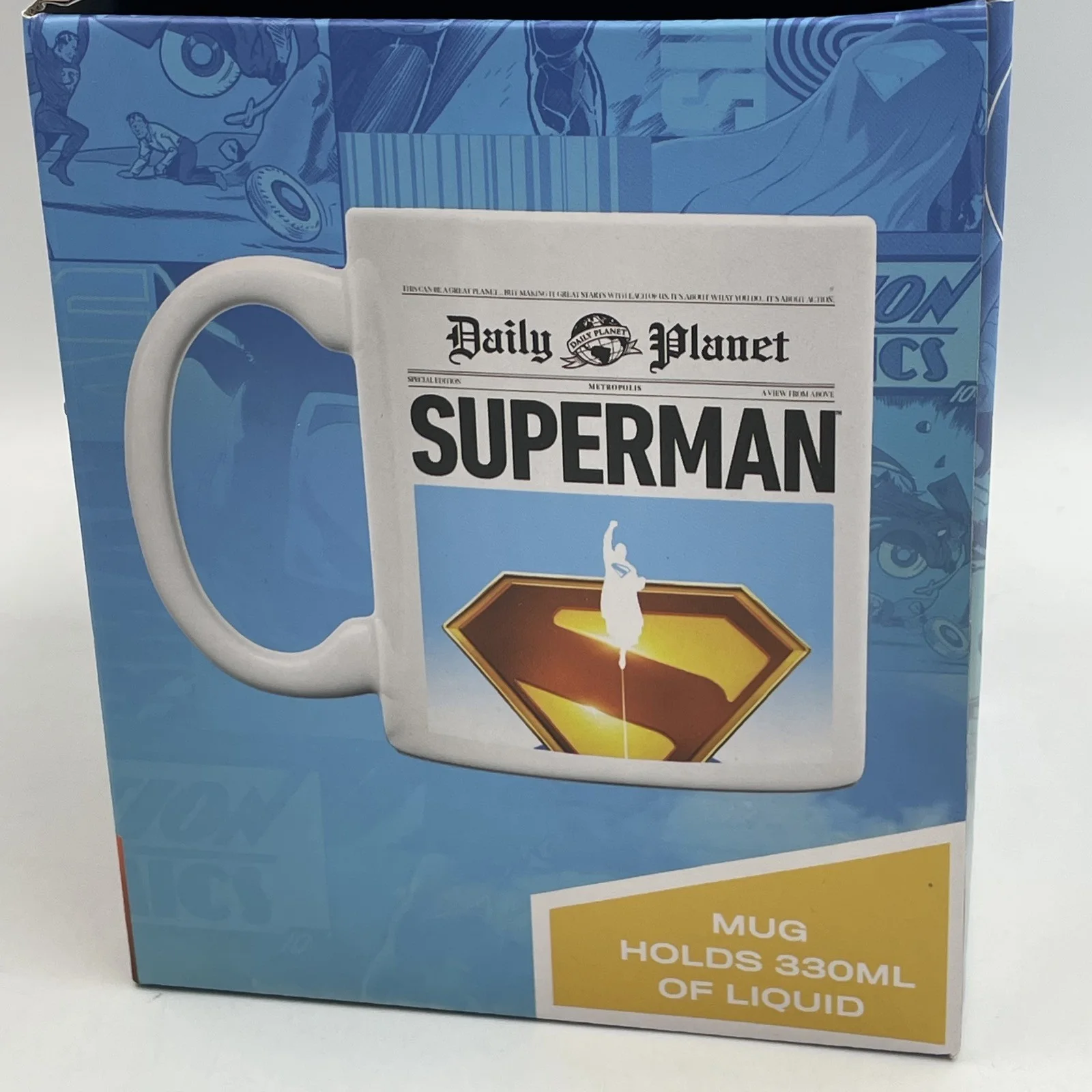 Superman • Mug & Socks Set • Officially Licensed • DC Comics • New in Box, image 5