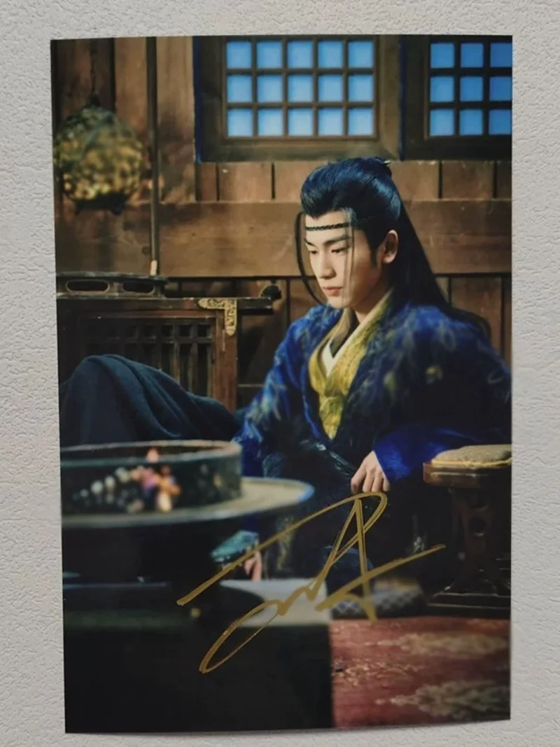 My Journey To You Zhang linghe 云子羽 Hand Signed Autographed Photo, изображение 4