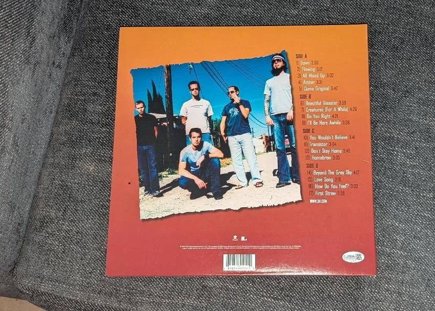 311 GREATEST HITS FULLY SIGNED VINYL RECORD ALBUM Nick Hexum Chad Sexton JSA COA, изображение 2