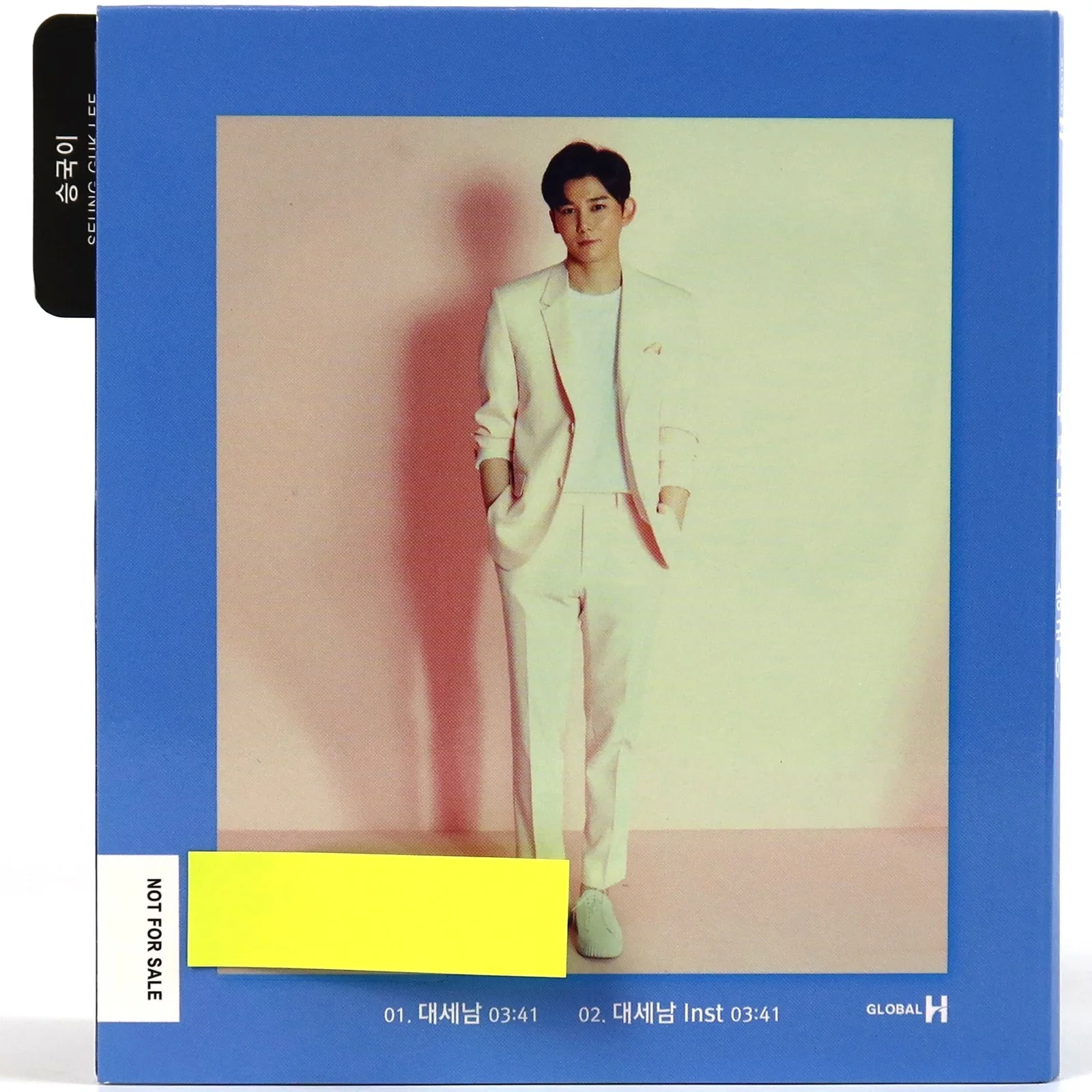 Seung Guk Lee – Mr. Popularity Single Album Signed Promo CD Trot 2019, image 3