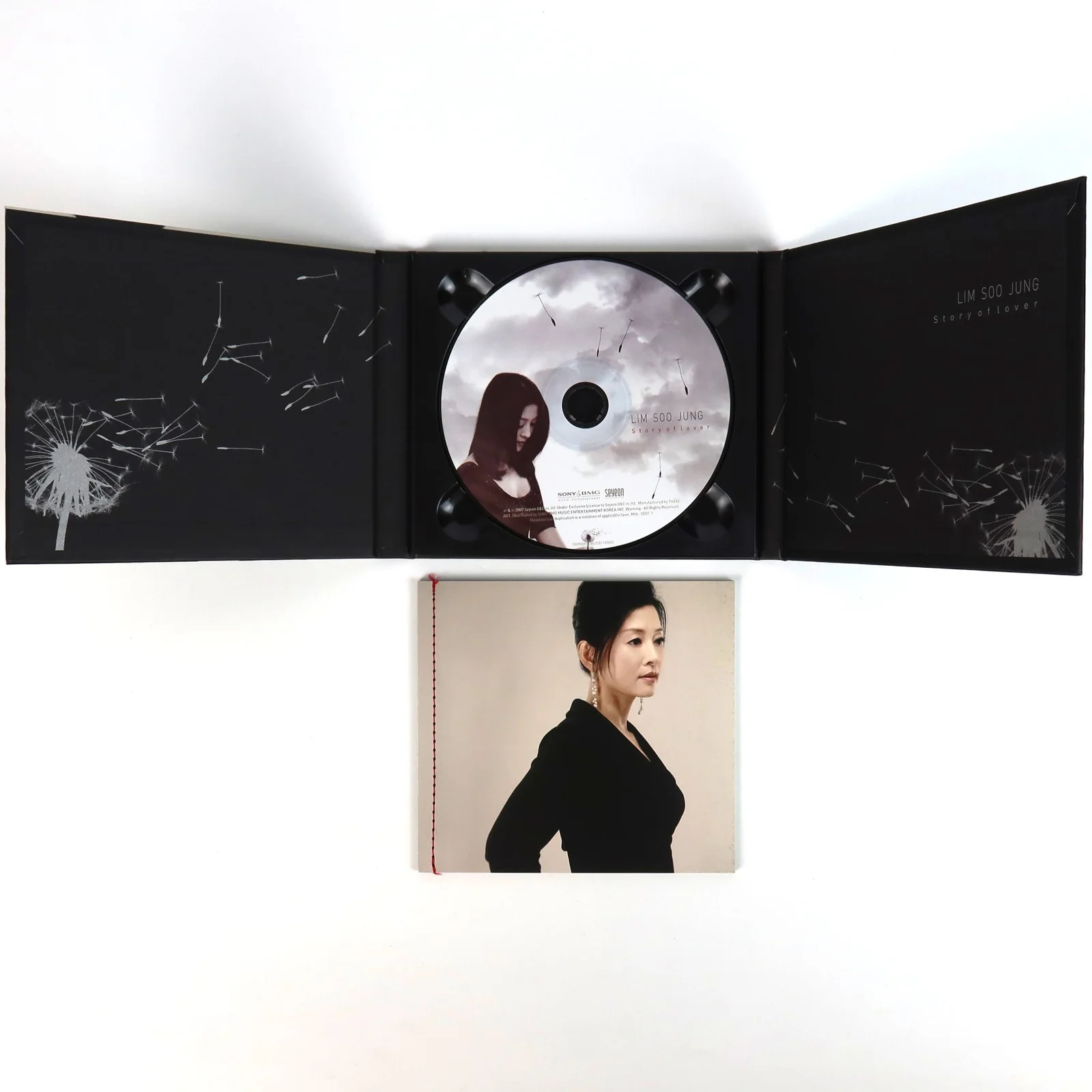 Lim Soo Jung – Story Of Lover Album Signed CD Trot 2007, изображение 2