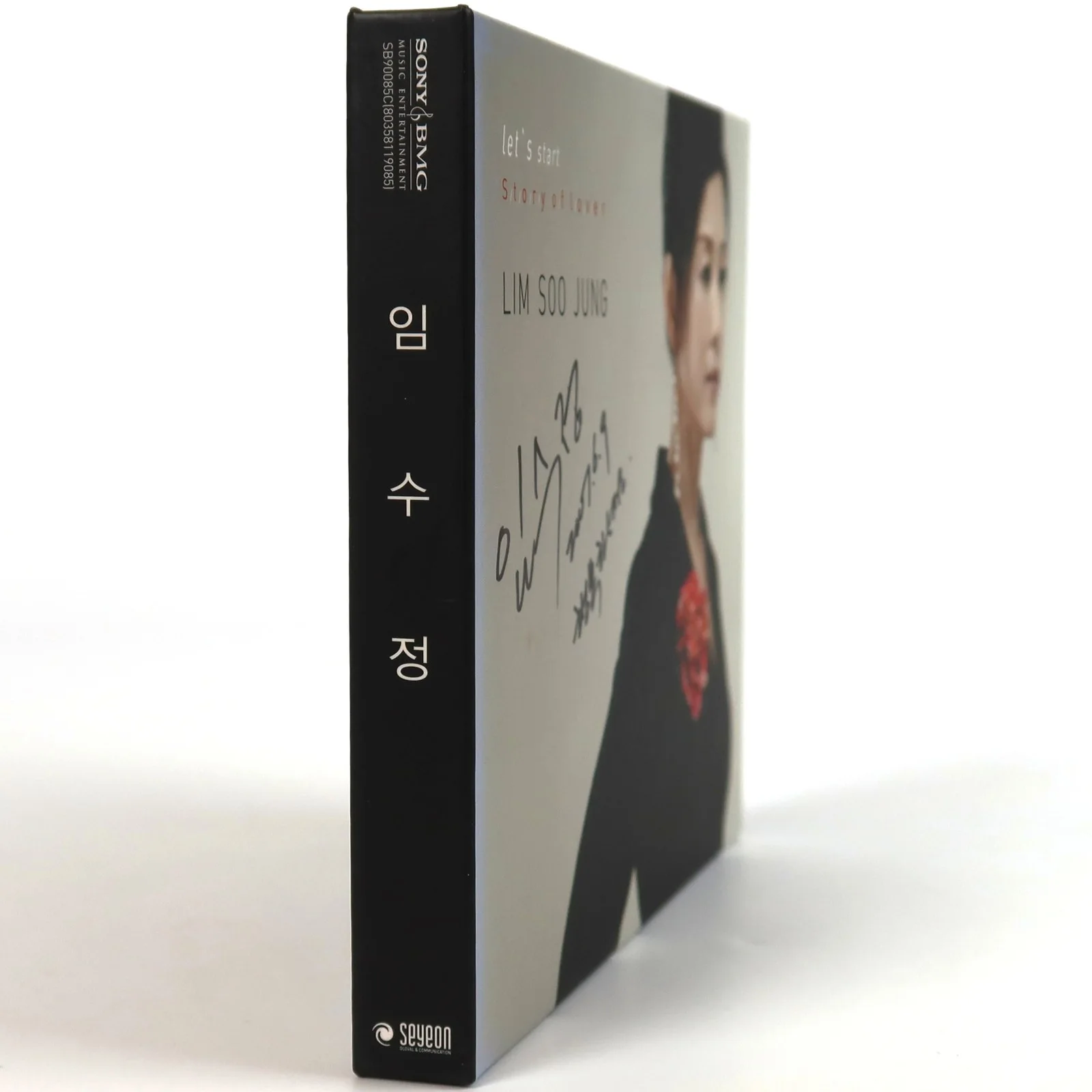 Lim Soo Jung – Story Of Lover Album Signed CD Trot 2007, изображение 4