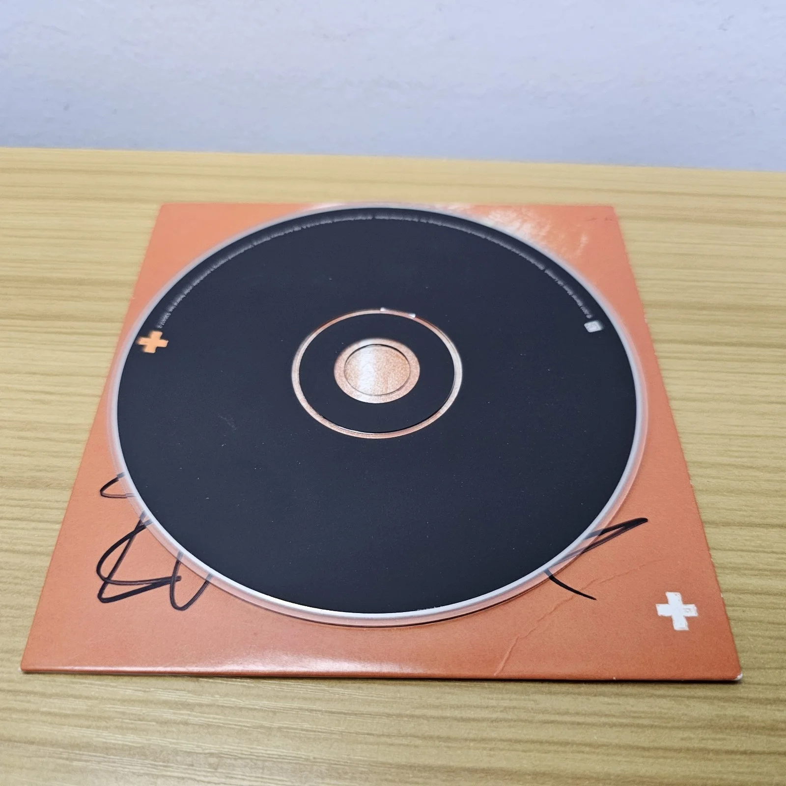 ED SHEERAN + PLUS SIGNED AUTOGRAPHED CD Album Promo - Early full signature, image 3