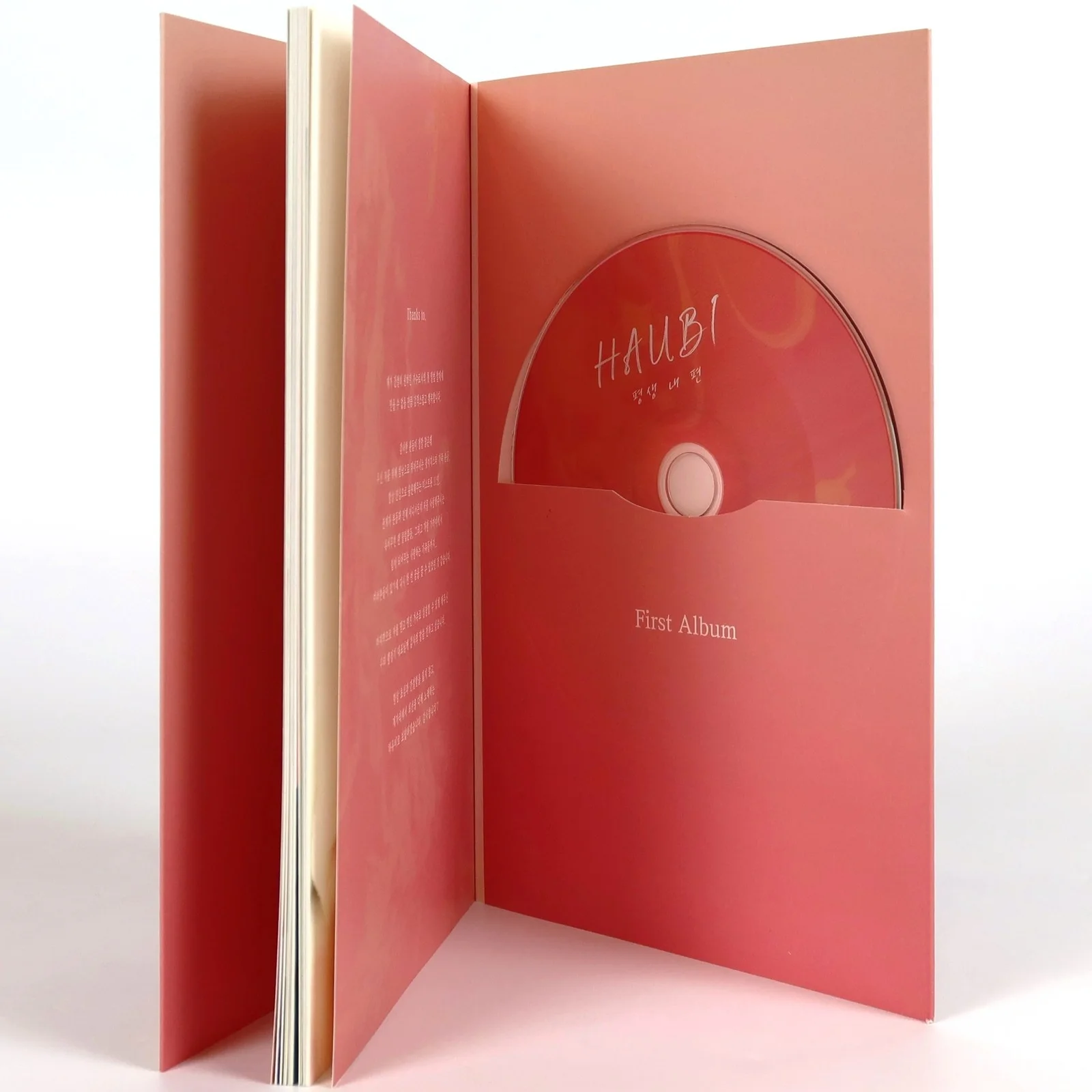 Haubi – You're Always My Side Album Signed Promo CD Trot 2019, изображение 3