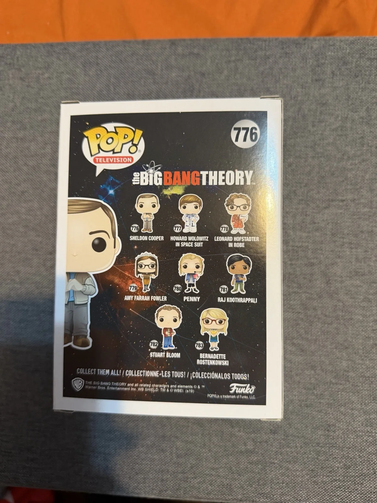 Jim Parsons — Jim Parsons Signed Sheldon Cooper Funko Big Bang Theory Autograph Beckett COA, изображение 4