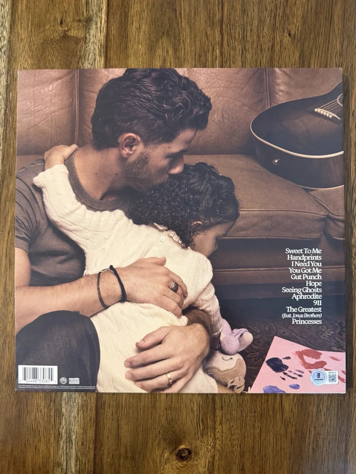 ‘Nick Jonas’ Signed Vinyl Album ‘Sunday Best’ Autograph Beckett, изображение 2