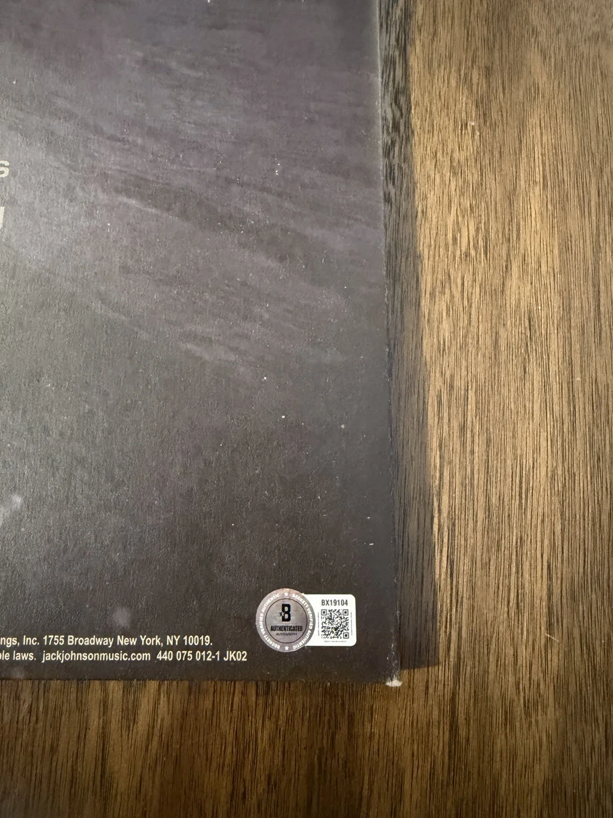 ‘Jack Johnson’ Signed Autograph Vinyl Album ‘On And On’ Beckett, изображение 3