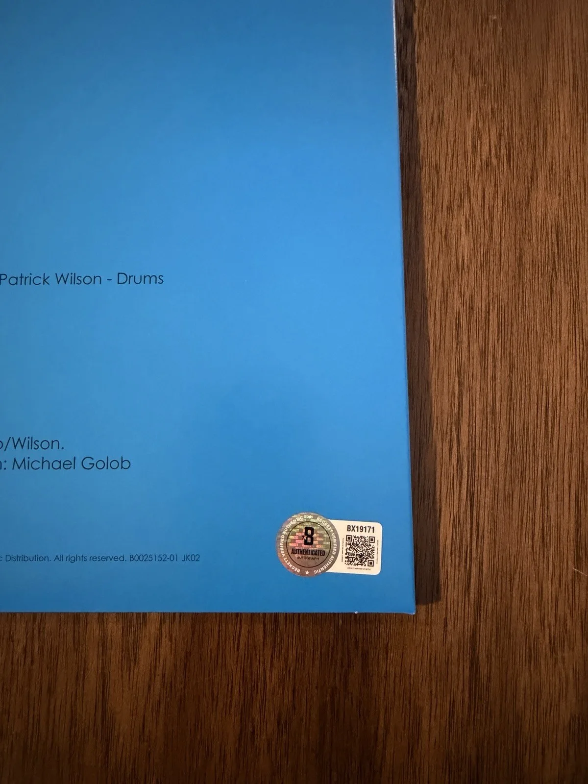 Rivers Cuomo ‘Weezer’ Band Signed Vinyl Album ‘Blue Album’ Autograph Beckett, изображение 3