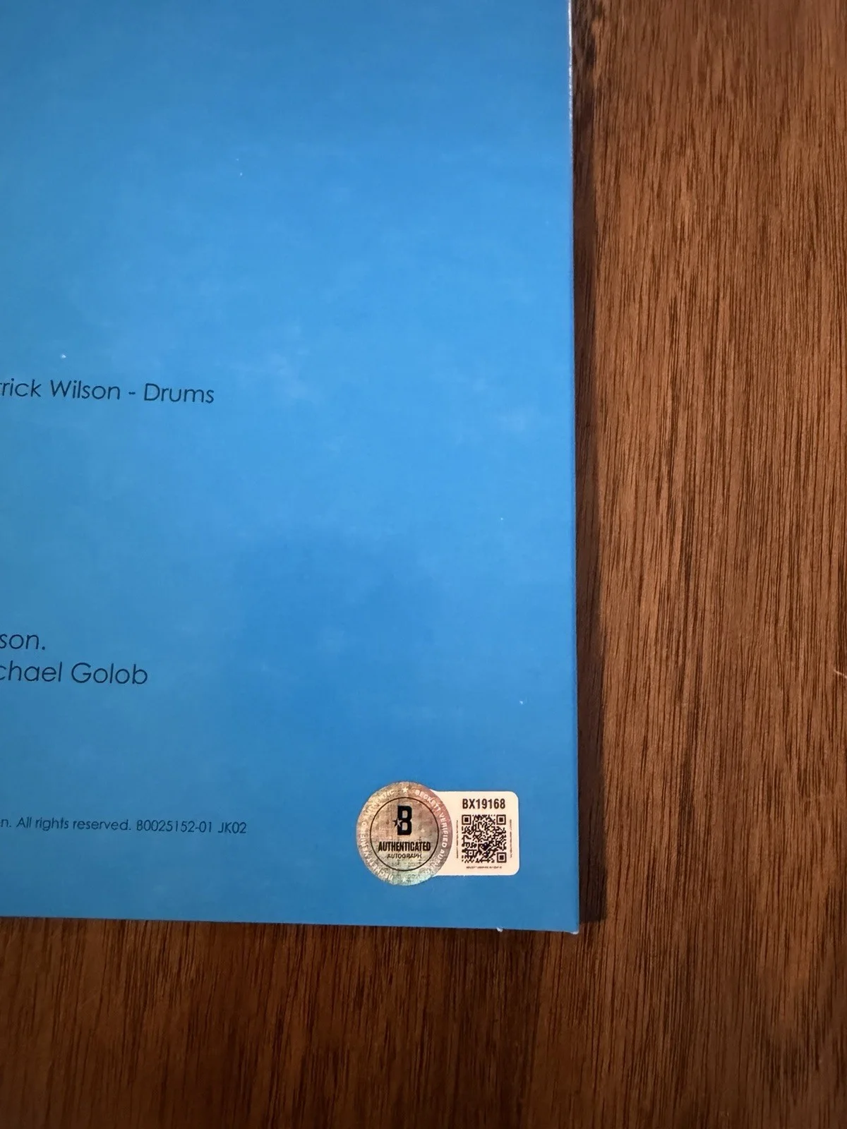 Rivers Cuomo ‘Weezer’ Band Signed Vinyl Album ‘Blue Album’ Autograph Beckett, изображение 3