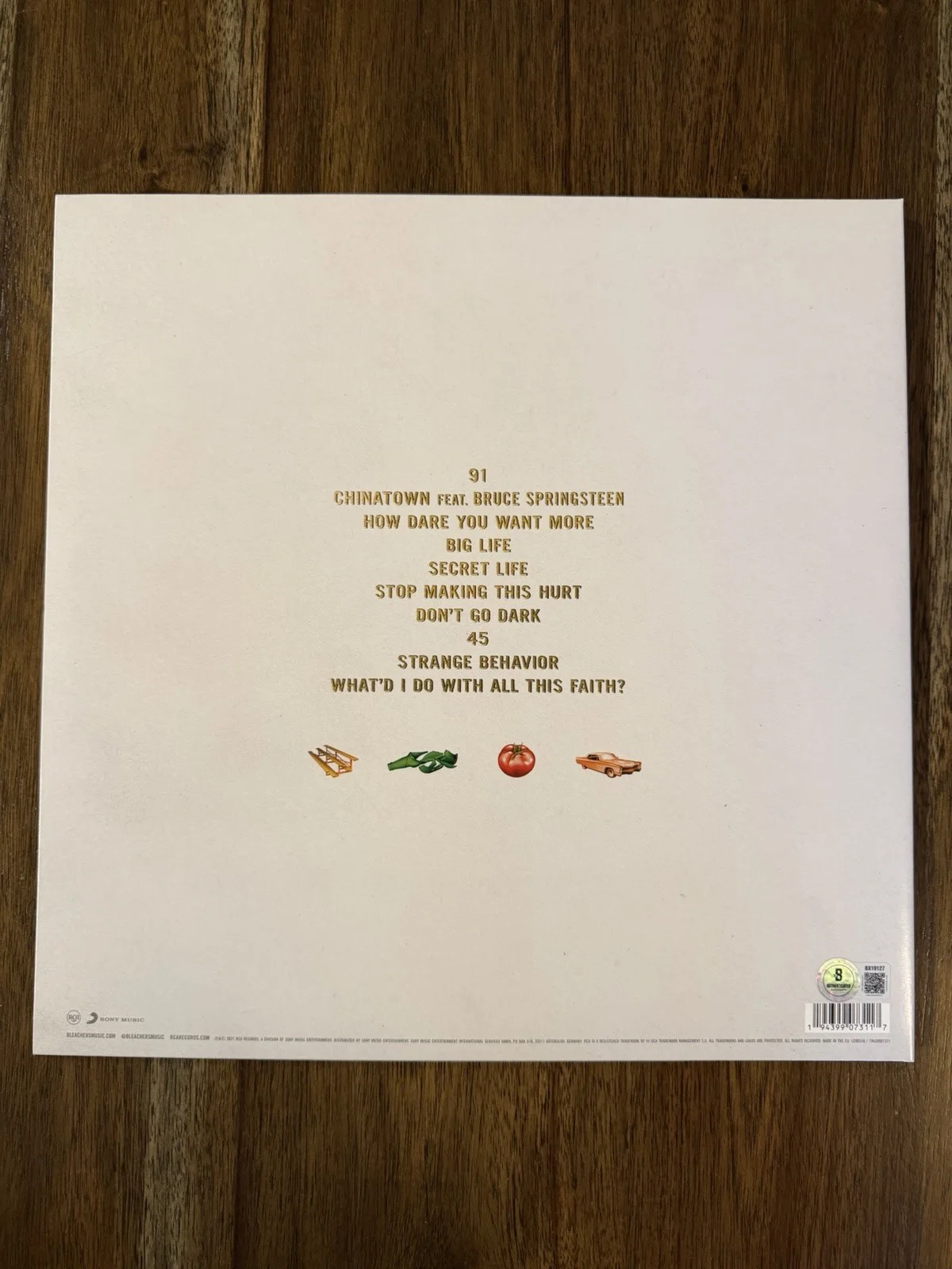 Jack Antonoff ‘Bleachers’ Signed Vinyl Album ‘Take The Sadness Out’ Beckett, изображение 2